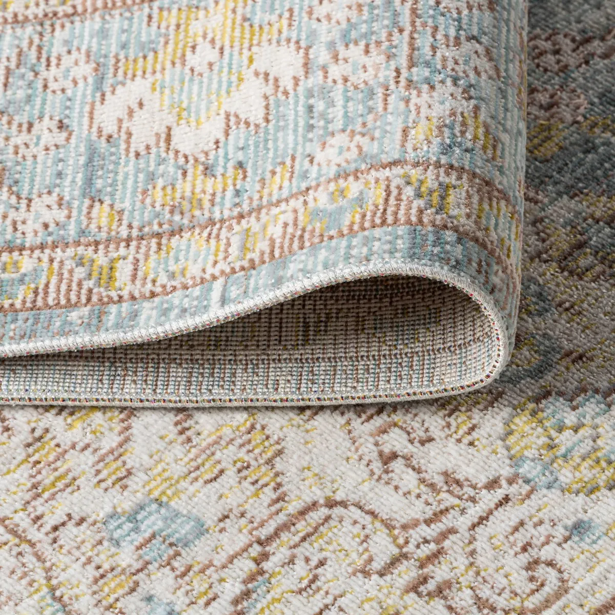JONATHAN Y Stirling Floral Medallion Traditional Area Rug