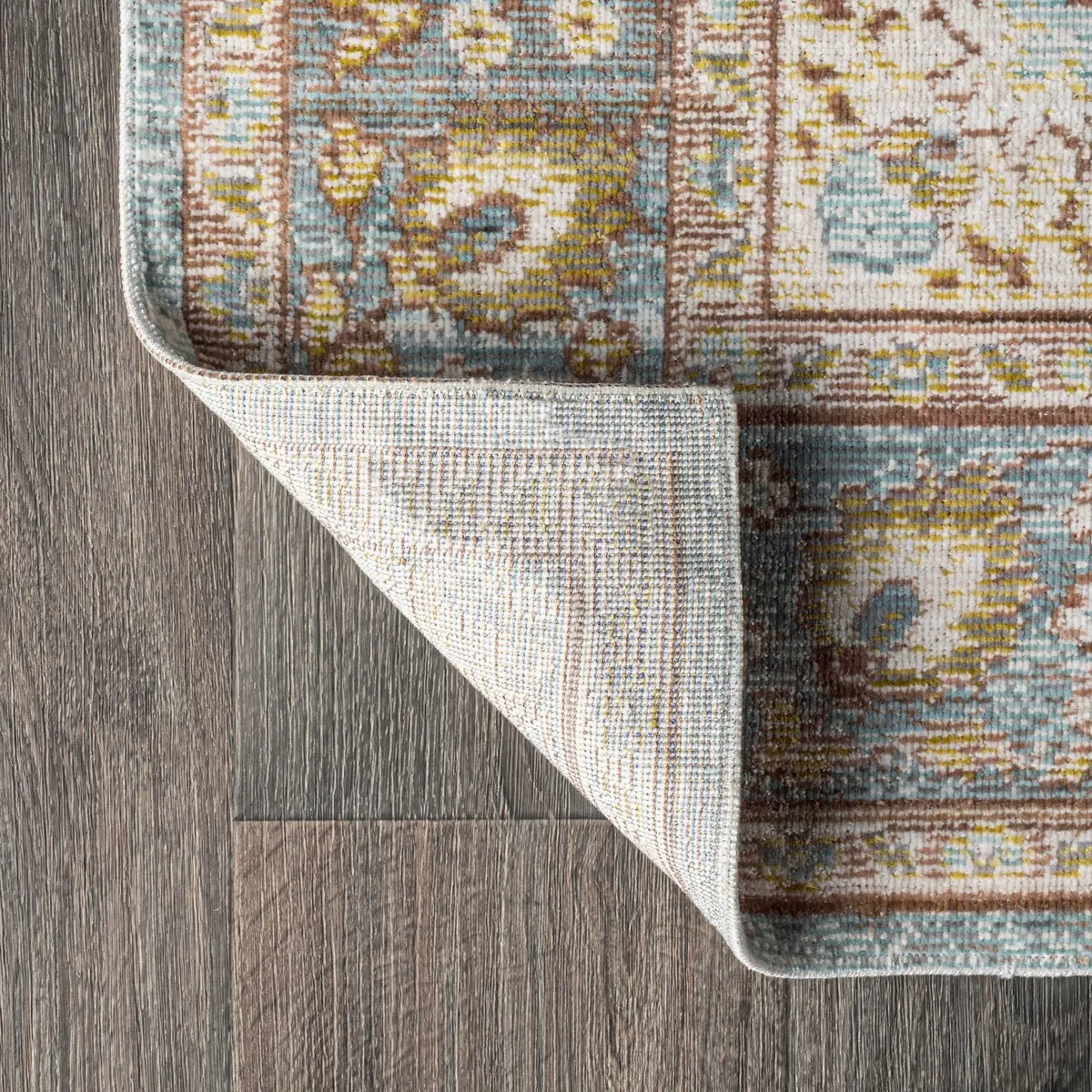 JONATHAN Y Stirling Floral Medallion Traditional Area Rug