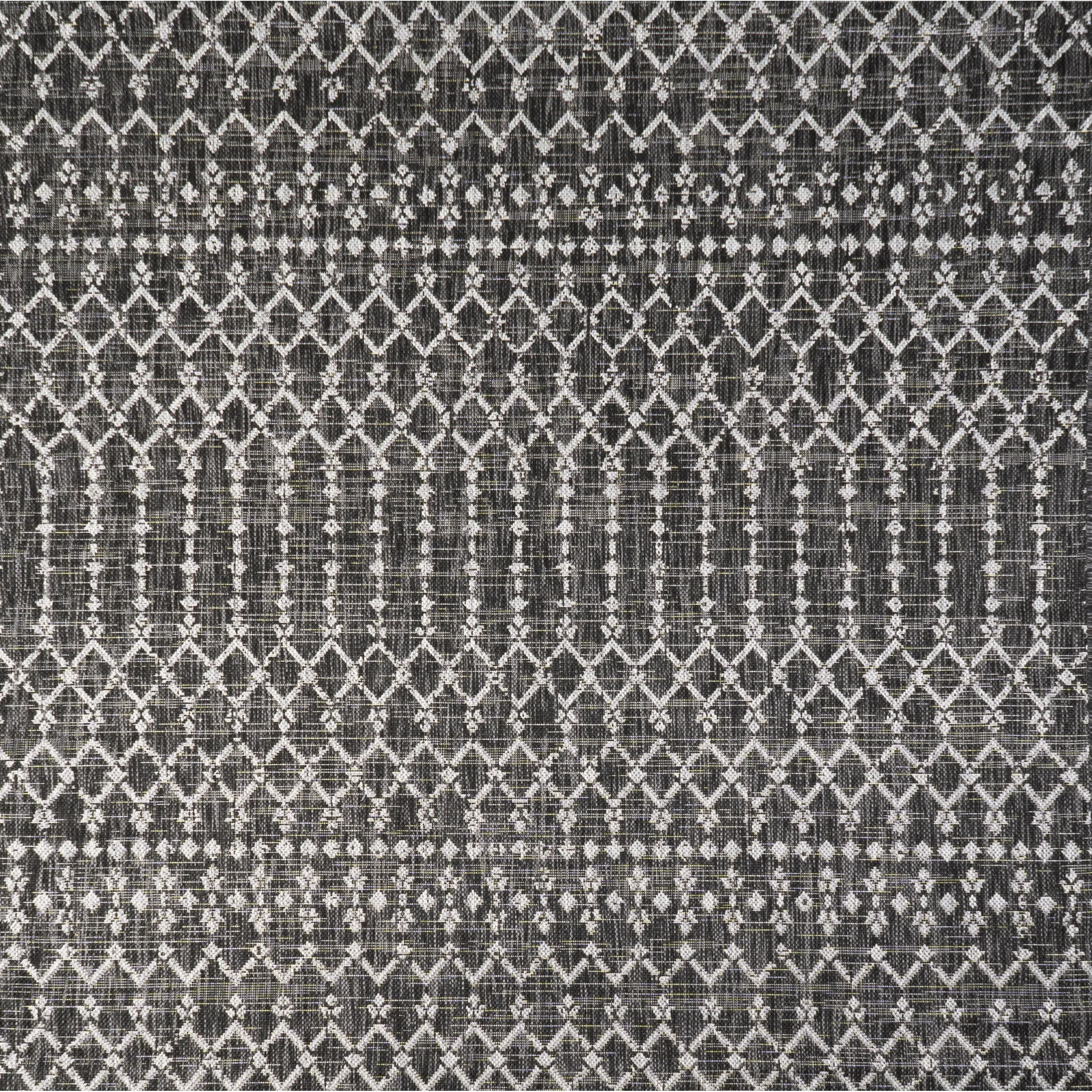 JONATHAN Y Trebol Moroccan Geometric Textured Weave Indoor/Outdoor Area Rug