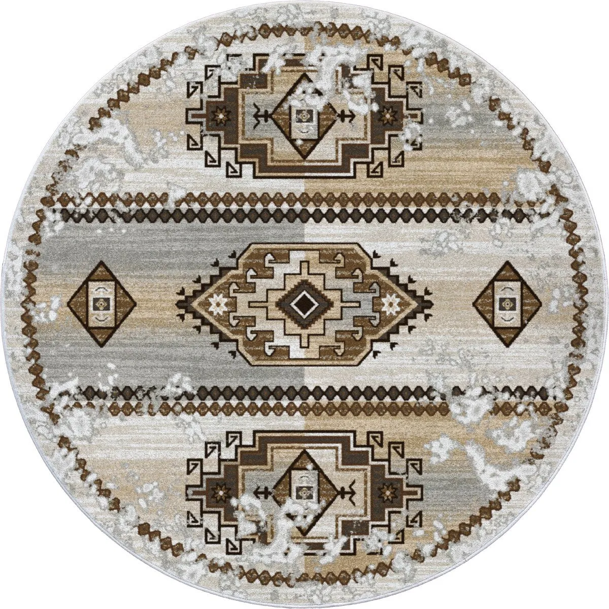 Jules   Cole Premium DuraFiber Nylon Adobe Rio Southwest Rug