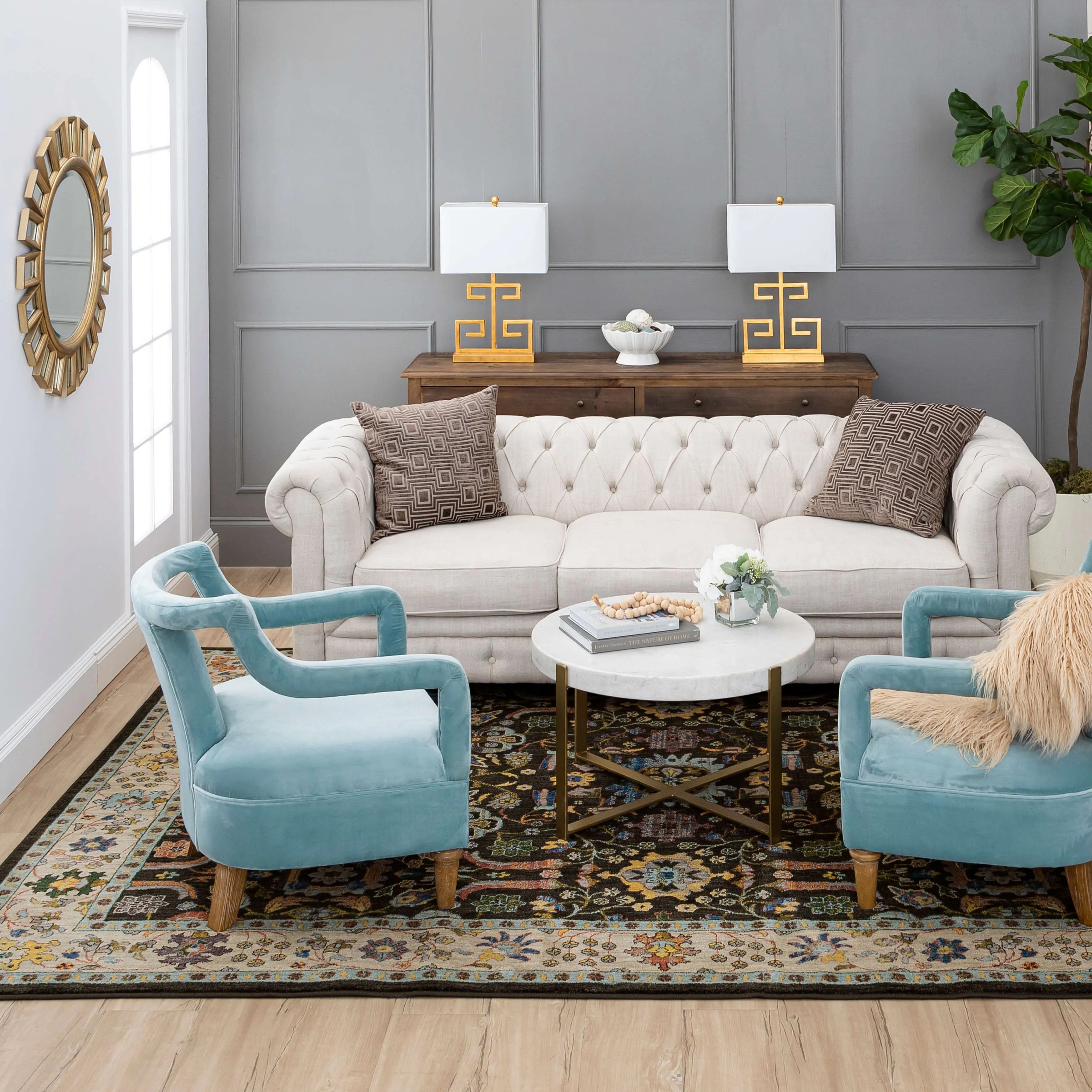 Karastan Enmity Ornamental Woven Area Rug