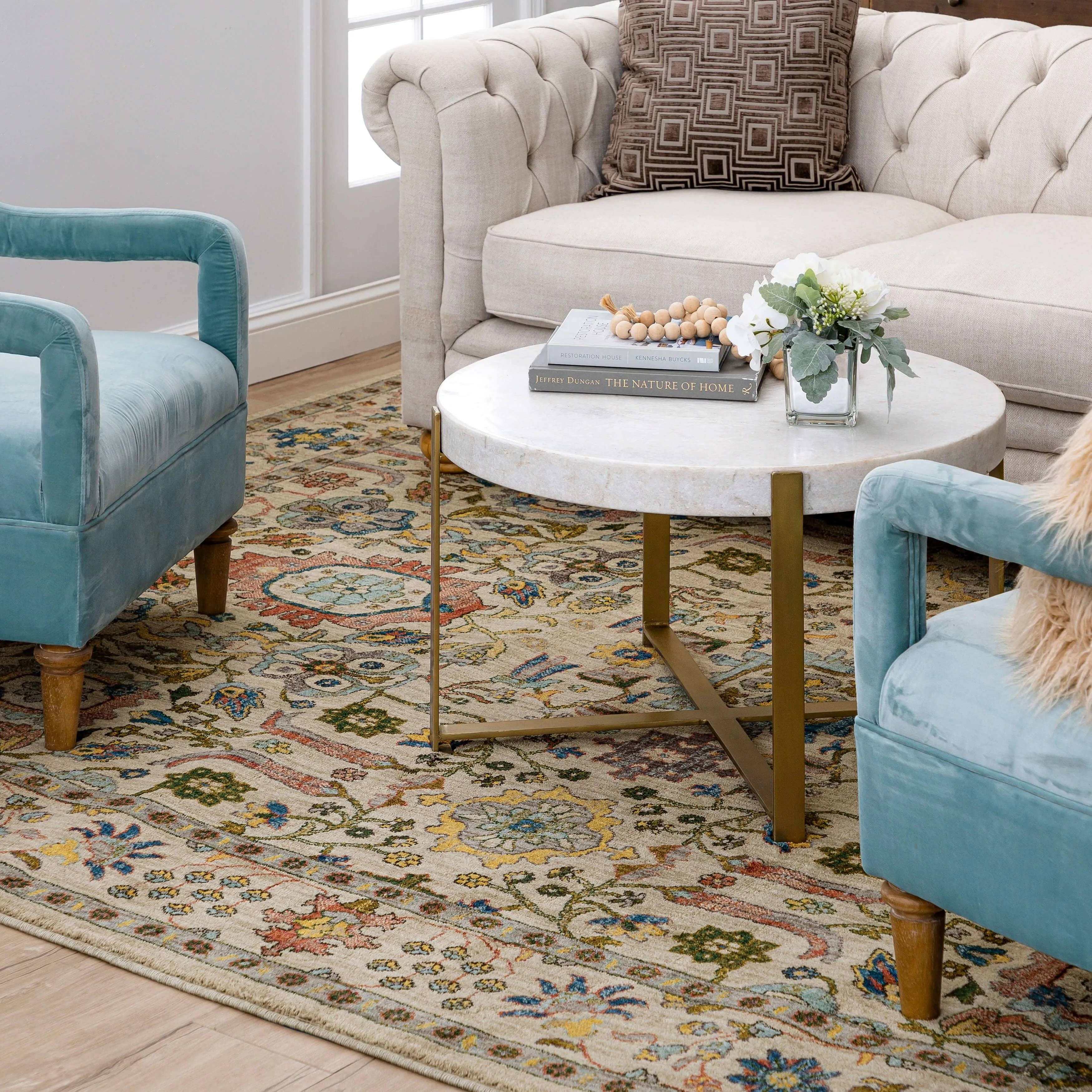 Karastan Enmity Ornamental Woven Area Rug