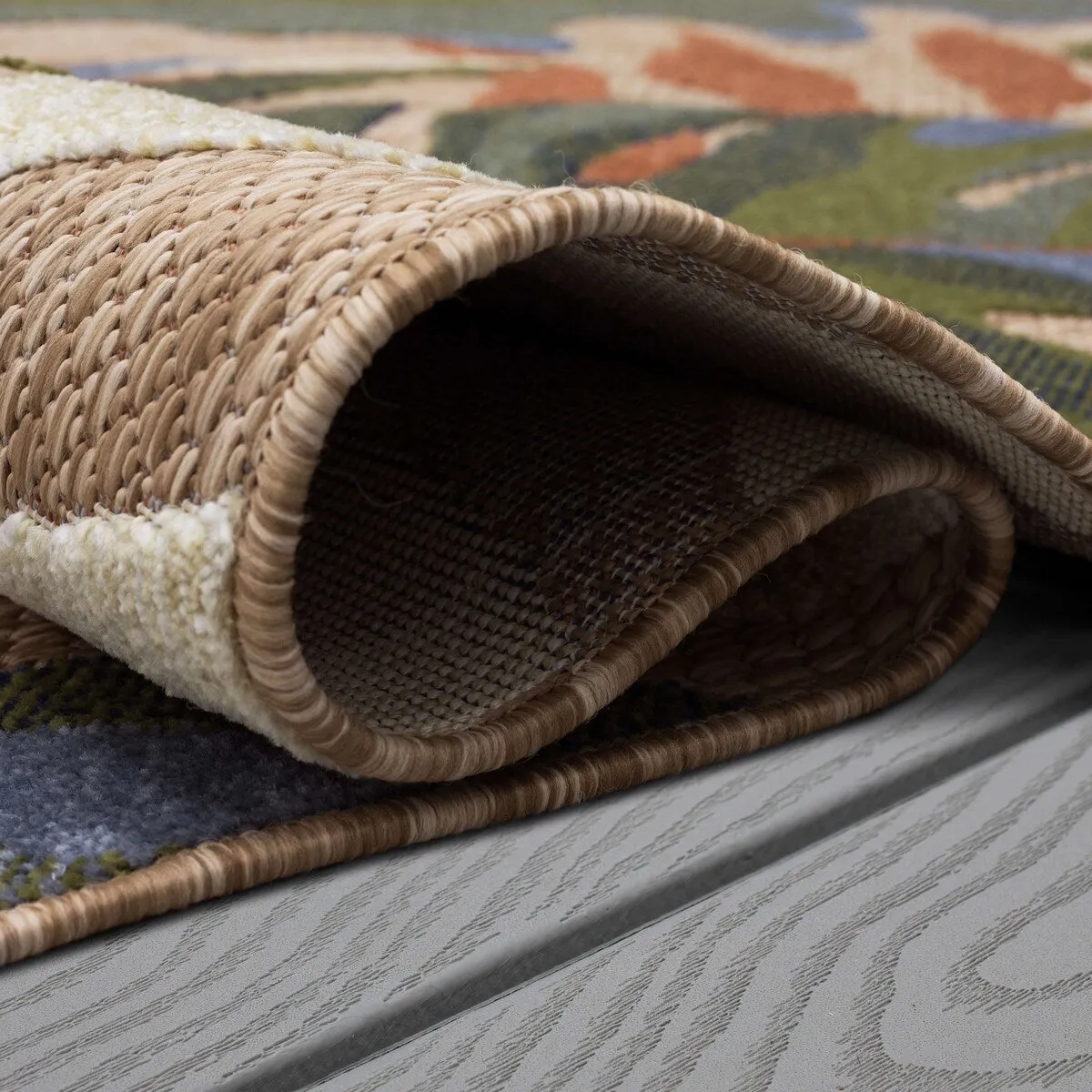 Karastan North Shore Tropical Indoor Outdoor Area Rug