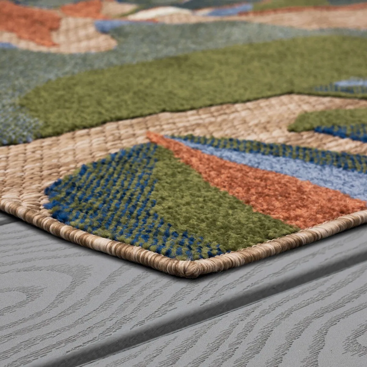 Karastan North Shore Tropical Indoor Outdoor Area Rug