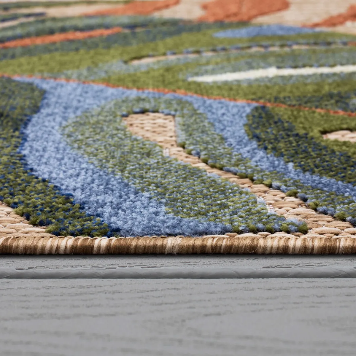 Karastan North Shore Tropical Indoor Outdoor Area Rug