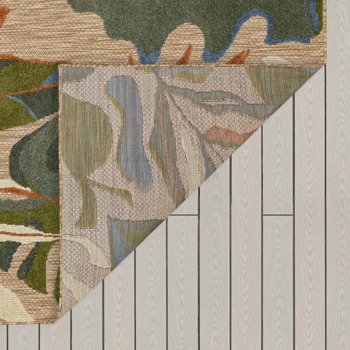 Karastan North Shore Tropical Indoor Outdoor Area Rug