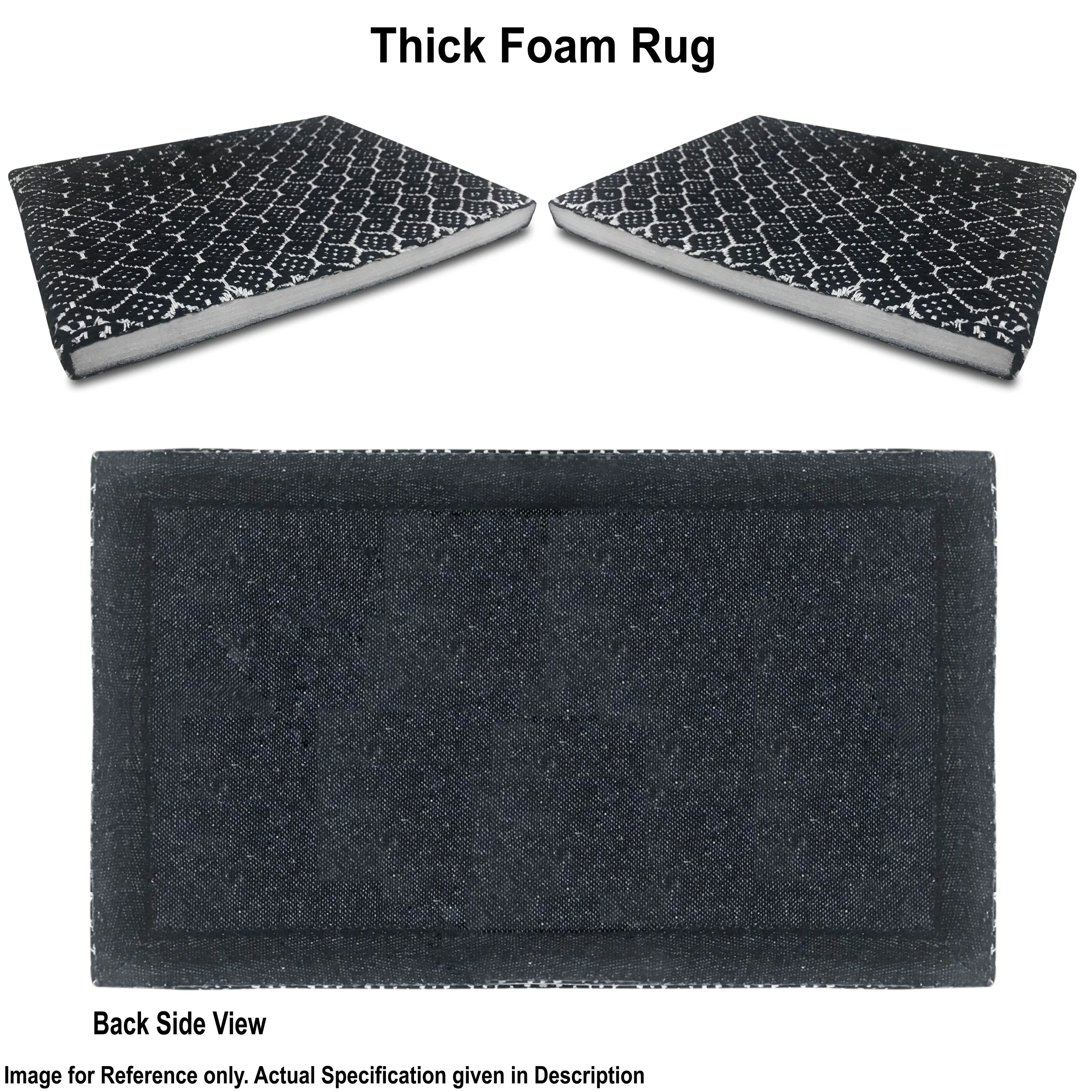 Kitchen Runner Rug/ Mat Cushioned Cotton Hand Woven Anti-Fatigue Mat Kitchen/Bathroom/Bed side 18x48'' - 18''x48''