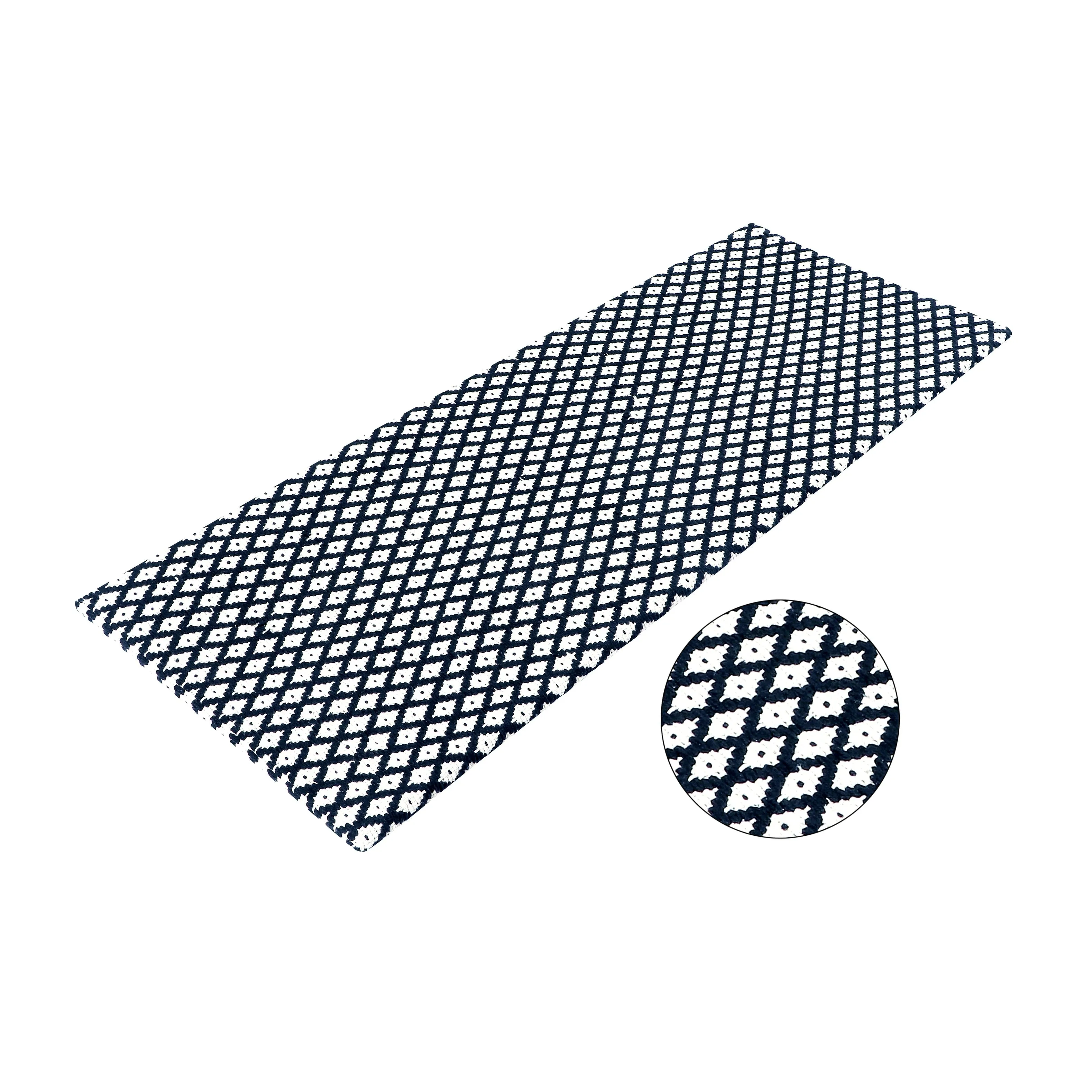 Kitchen Runner Rug/ Mat Cushioned Cotton Hand Woven Anti-Fatigue Mat Kitchen/Bathroom/Bed side 18x48'' - 18''x48''