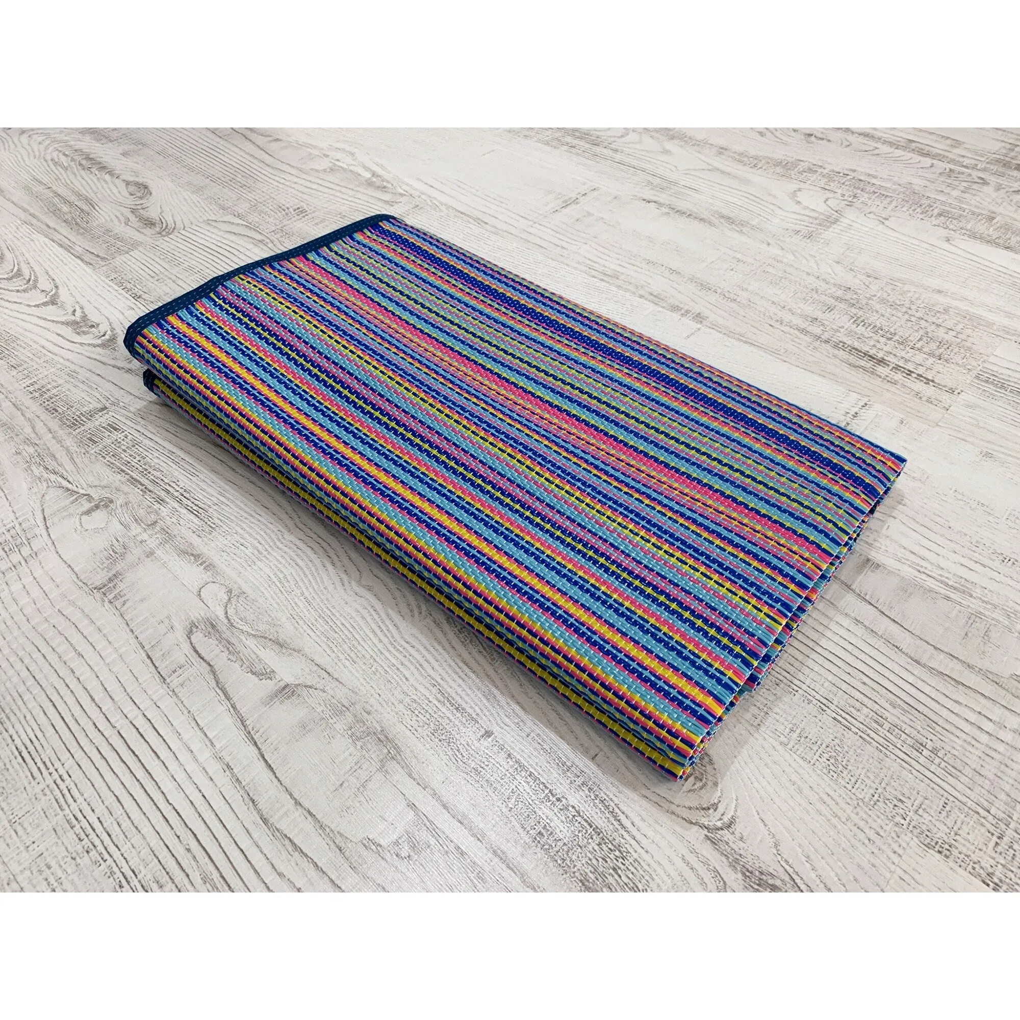 Lalune Beach Stripe Indoor Outdoor Area Rug
