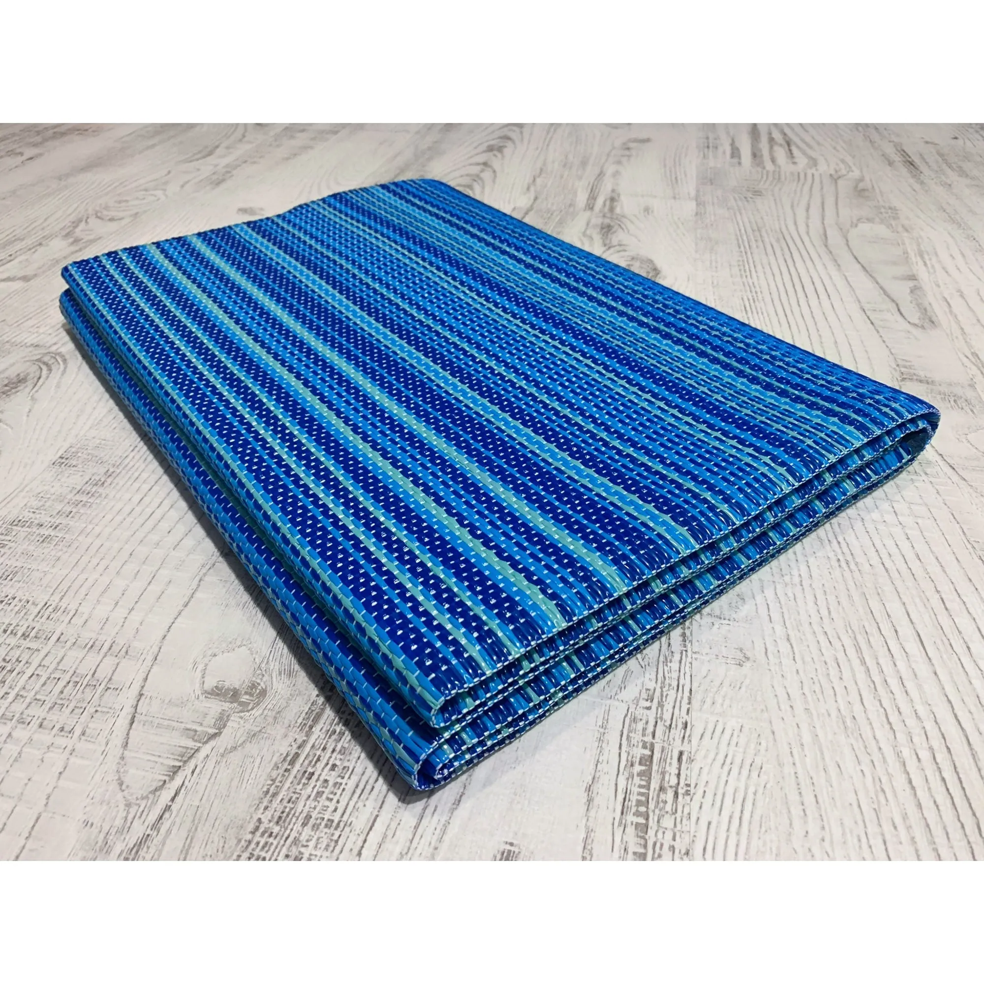 Lalune Beach Stripe Indoor Outdoor Area Rug