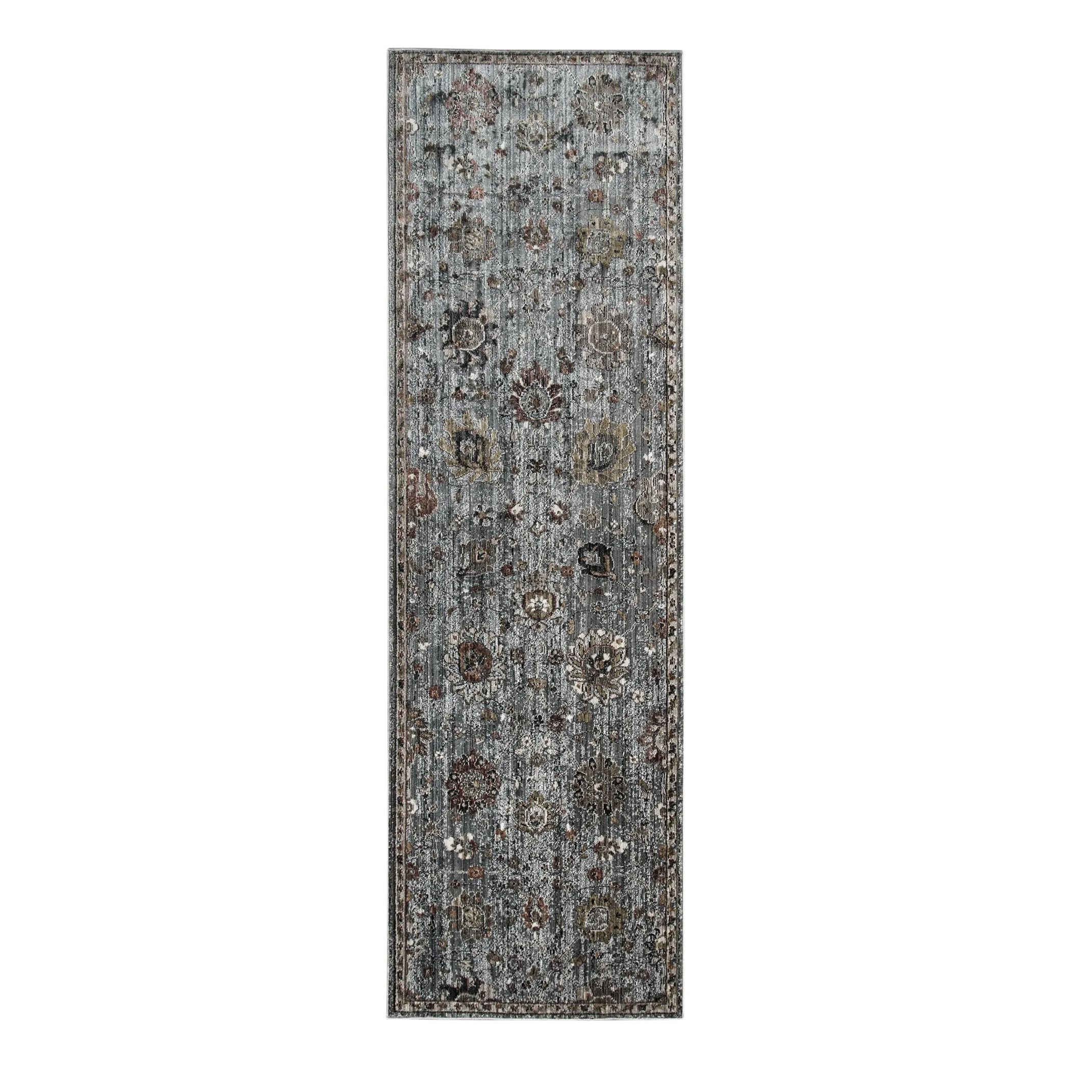 Lanfar Larata Gray Polyester Blend Area Rug