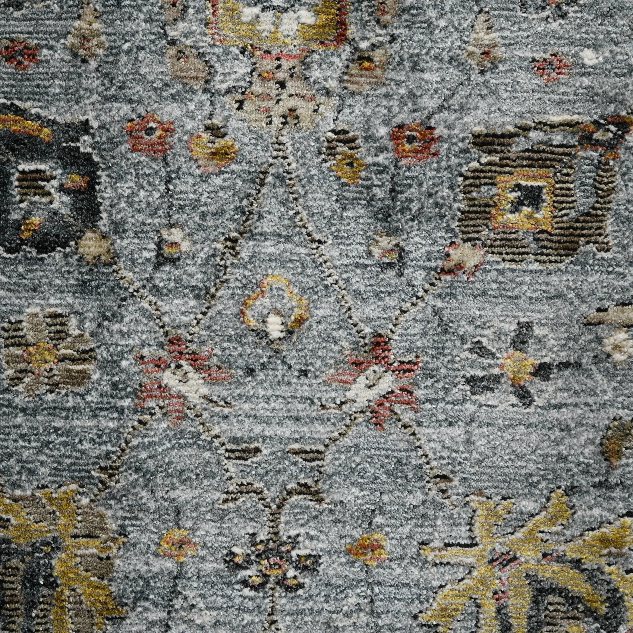 Lanfar Larata Gray Polyester Blend Area Rug