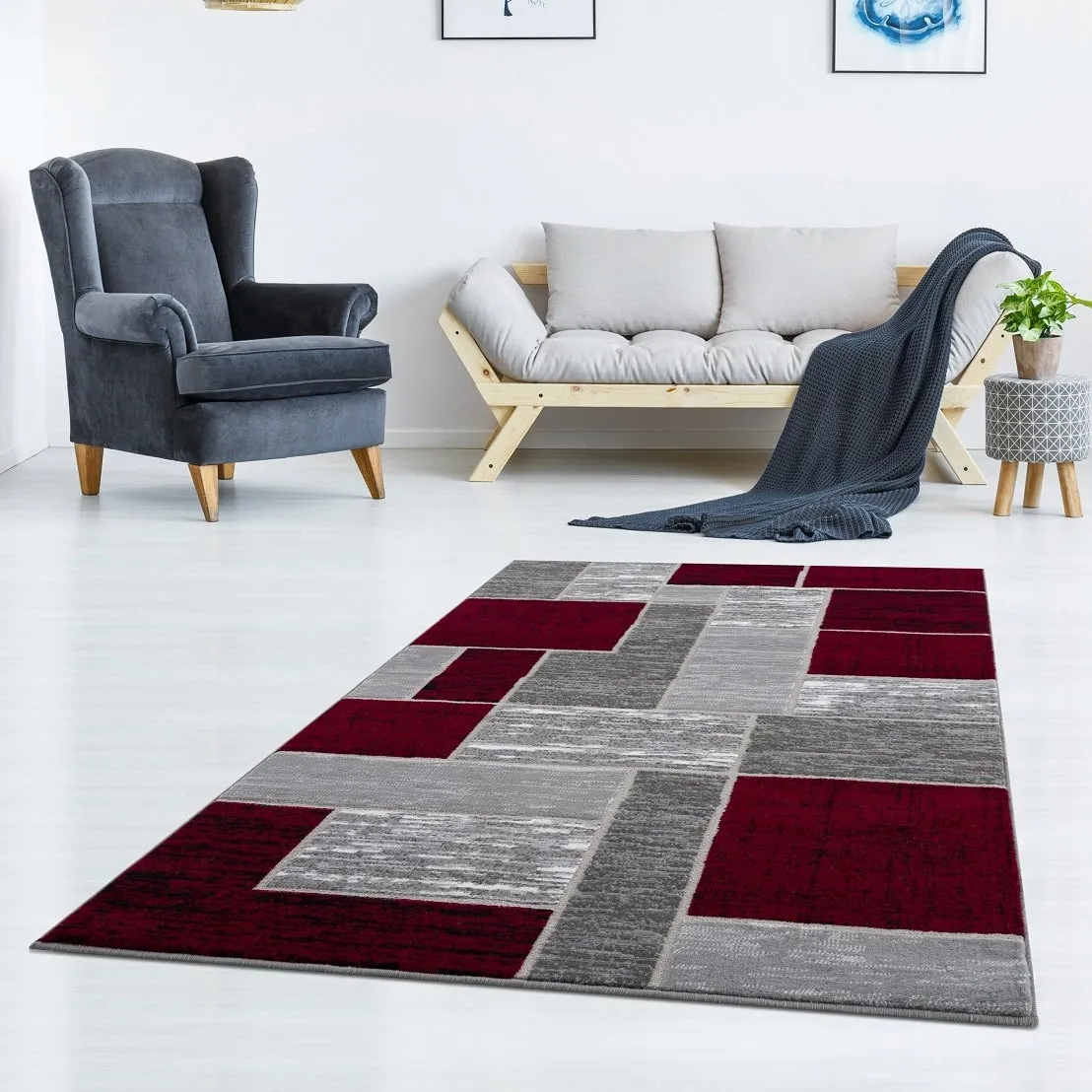 L'Baiet Verena Geometric Area Rug