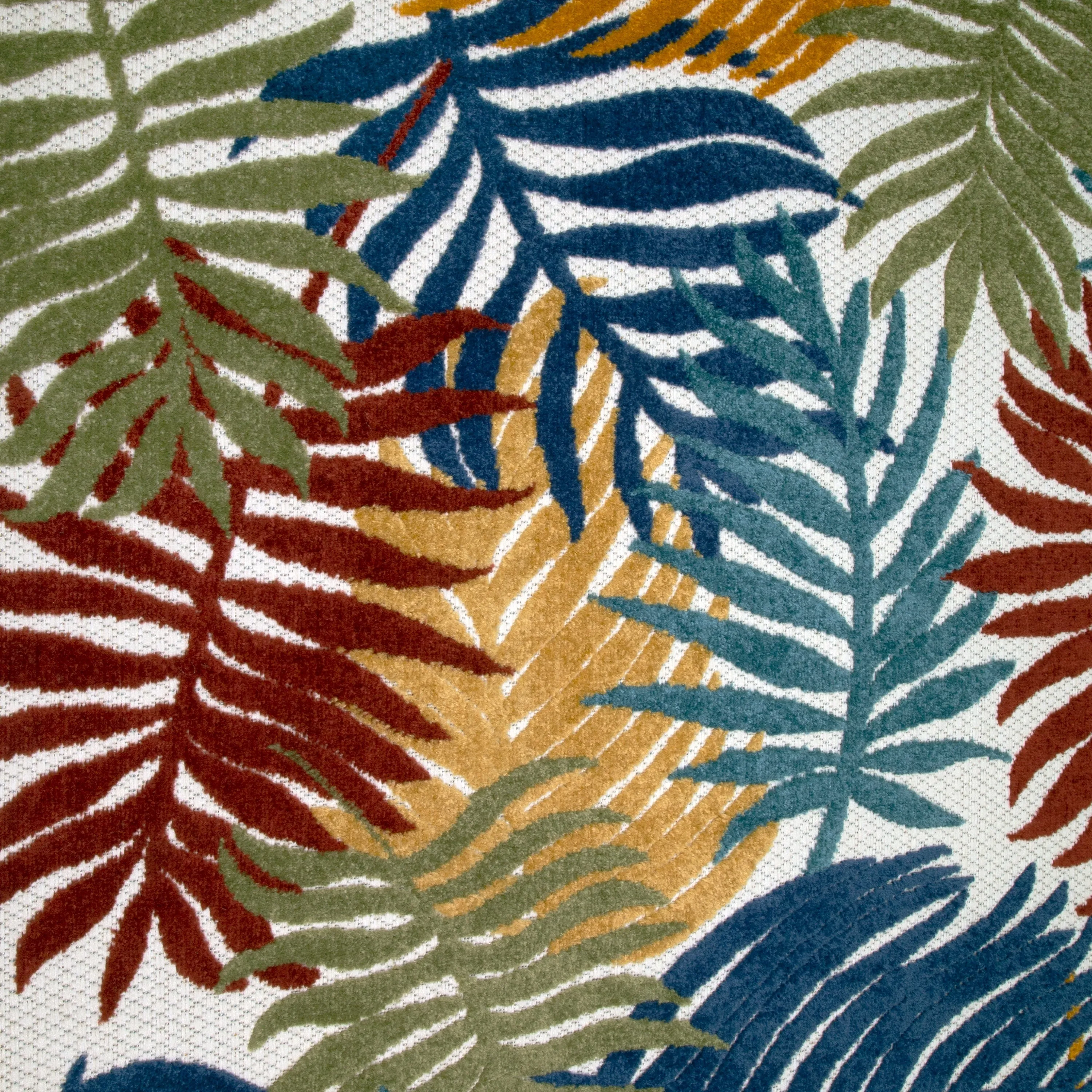 Leick Home 595165 Talipot Palm Indoor Outdoor Area Rug Runner 2'x8'