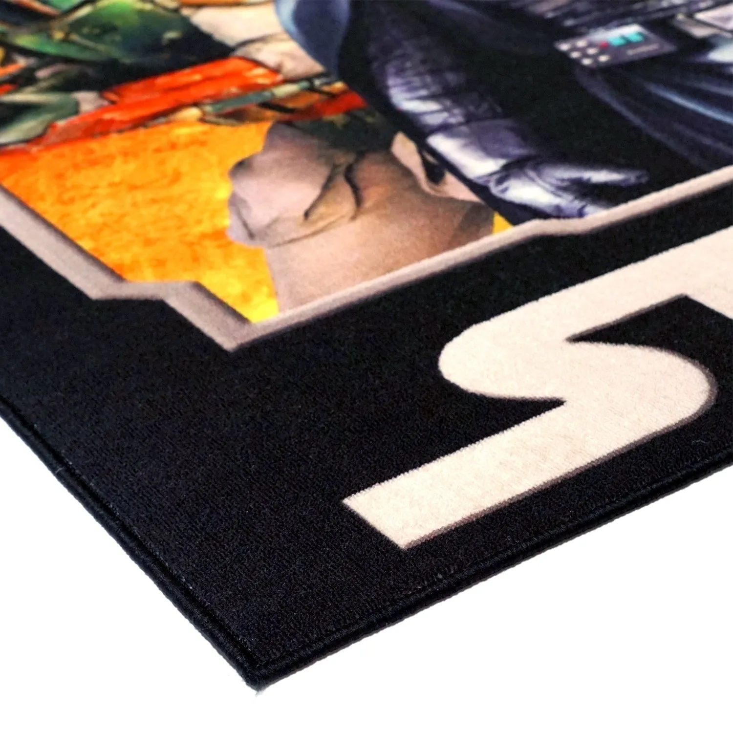 Licensed Disney Star Wars Character Youth Digital Printed Indoor Area Rugs. 3'4 x 5'4