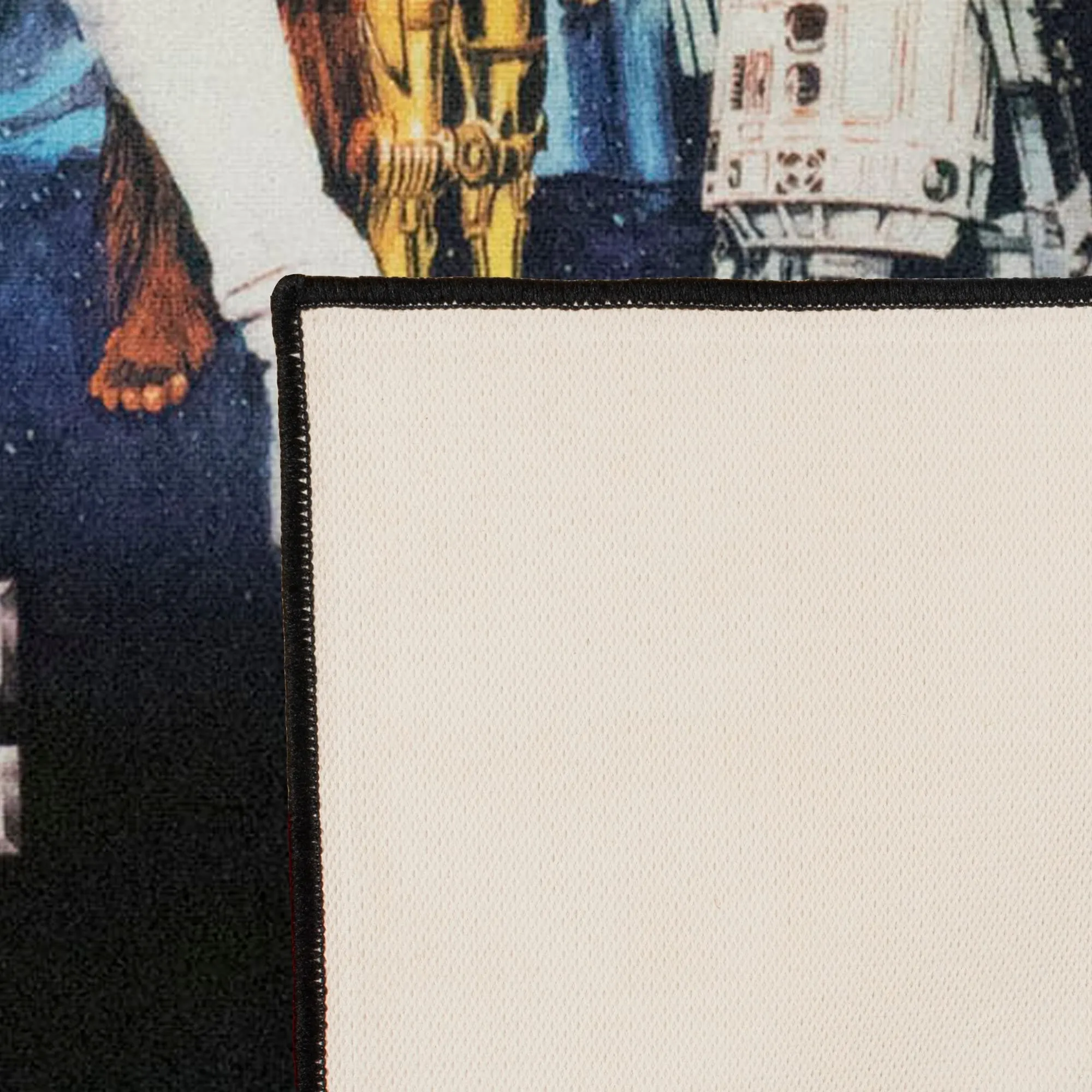 Licensed Disney Star Wars Character Youth Digital Printed Indoor Area Rugs. 3'4 x 5'4