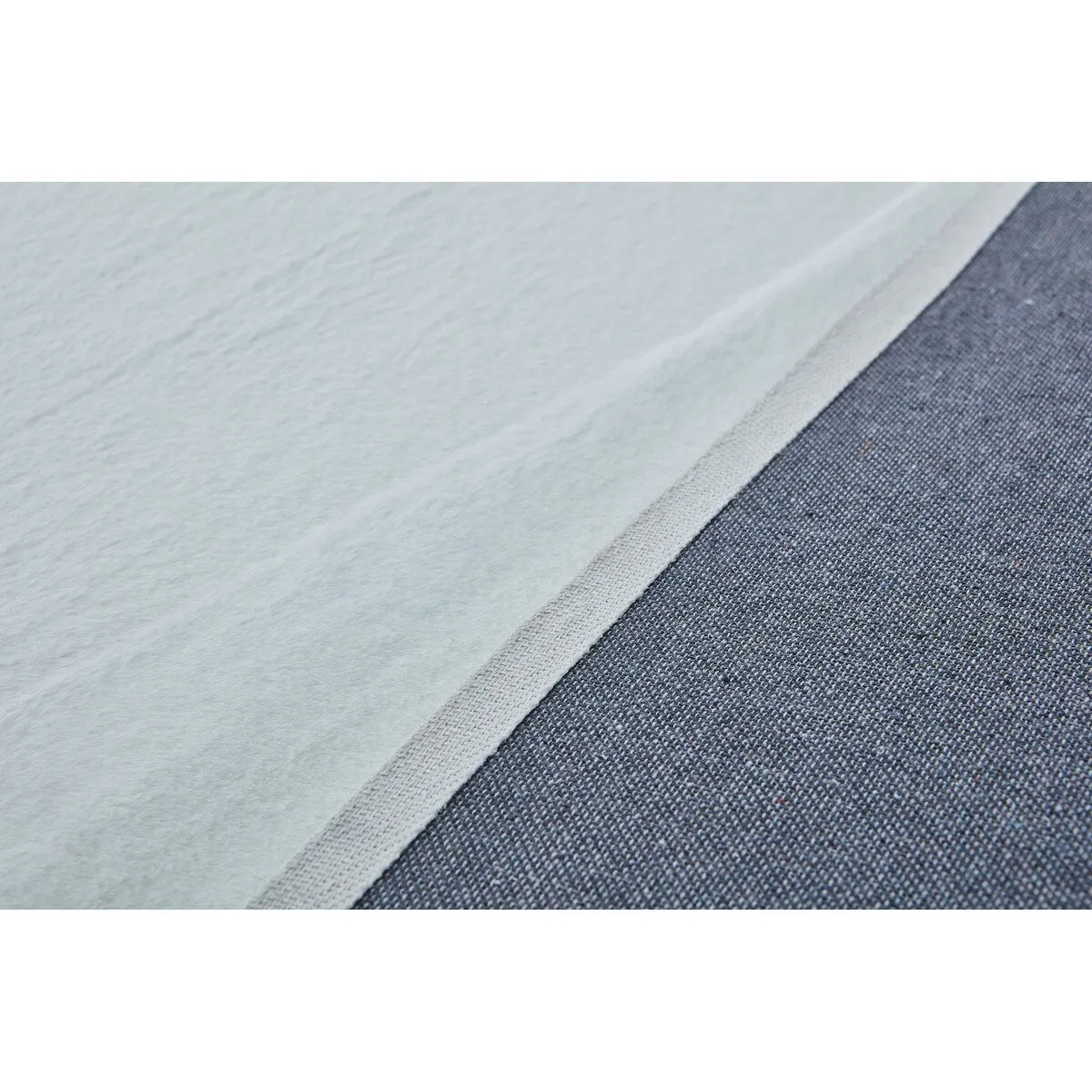 Lily Luxury Chinchilla Faux Fur Rectangular Area Rug
