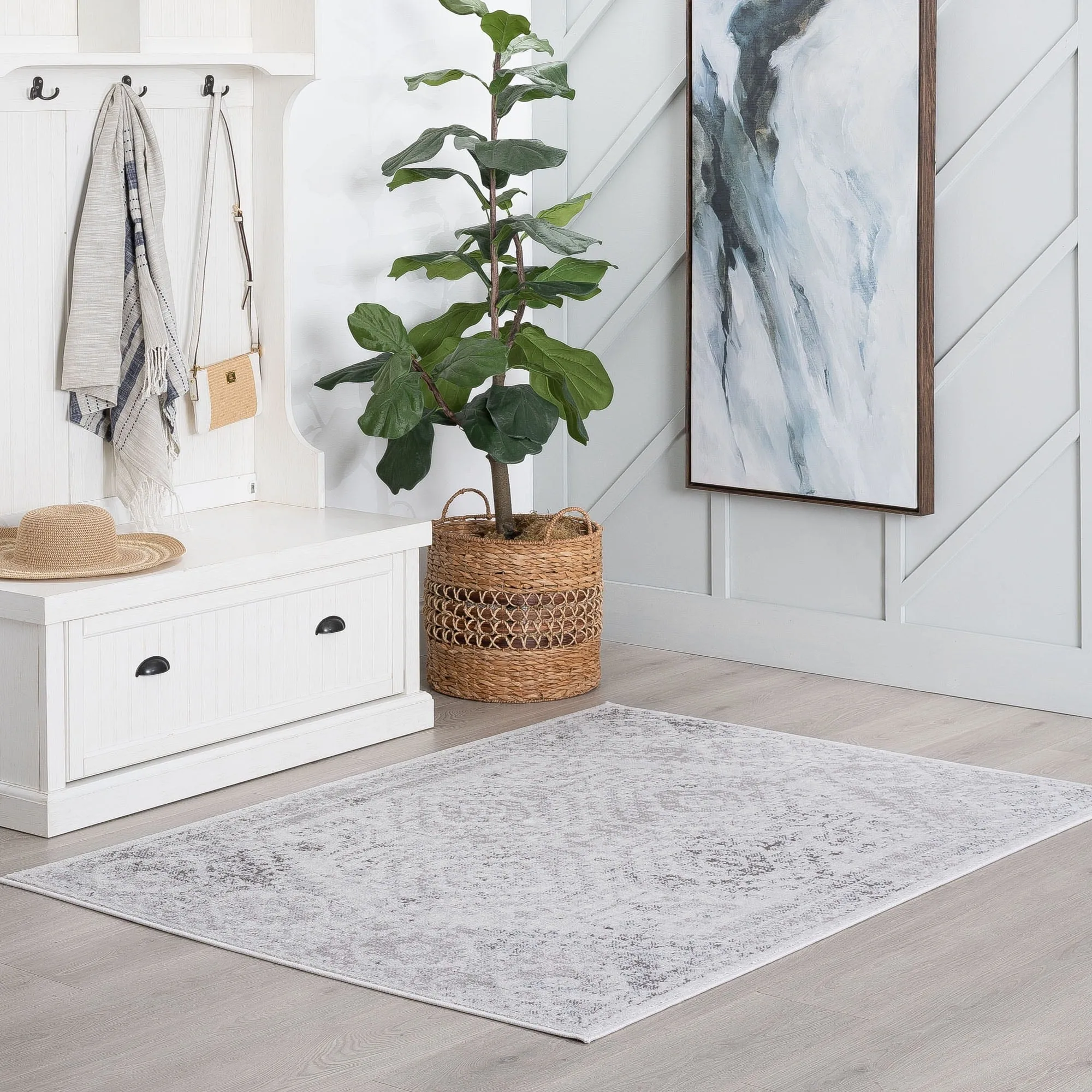 Linx French Country Medallion Indoor Area Rug