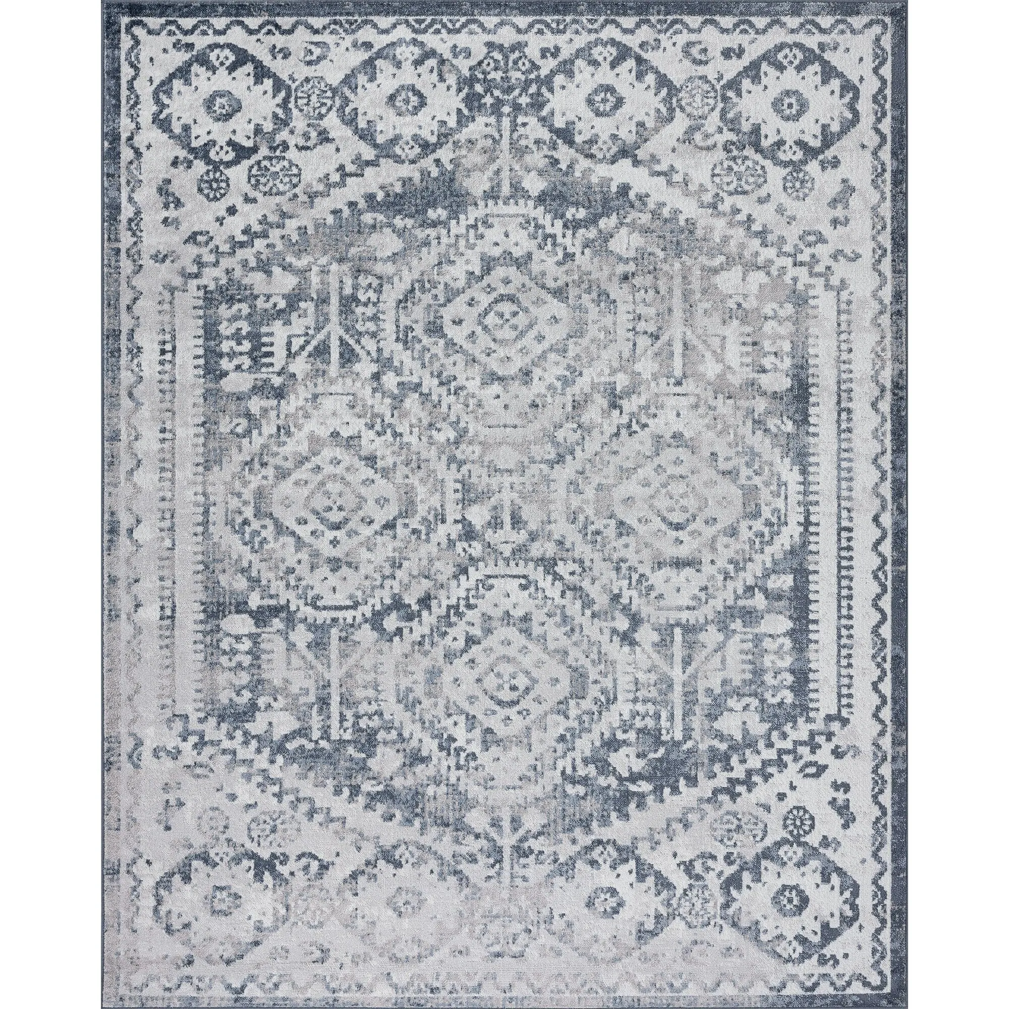 Linx French Country Medallion Indoor Area Rug