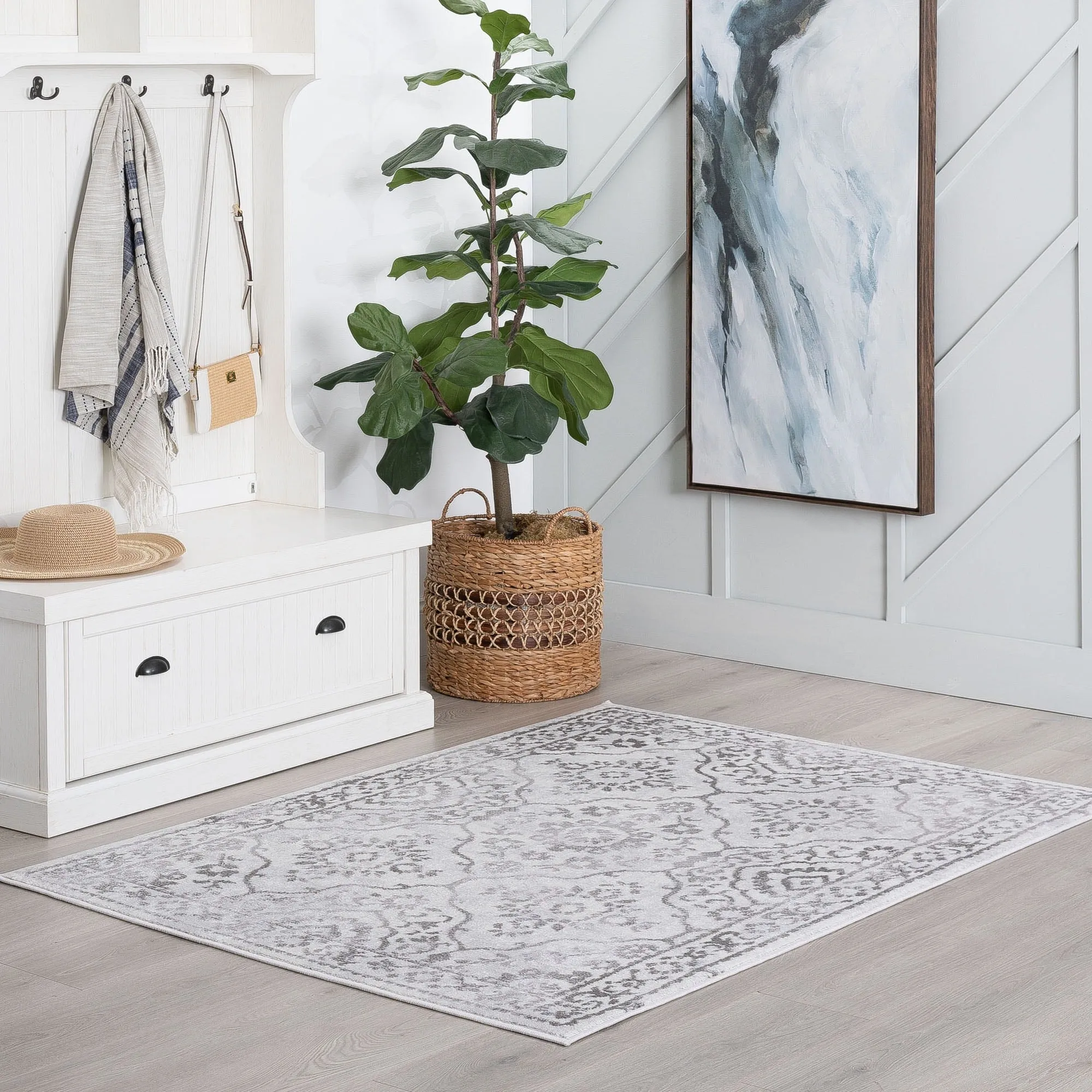 Linx Glam Border Indoor Area Rug