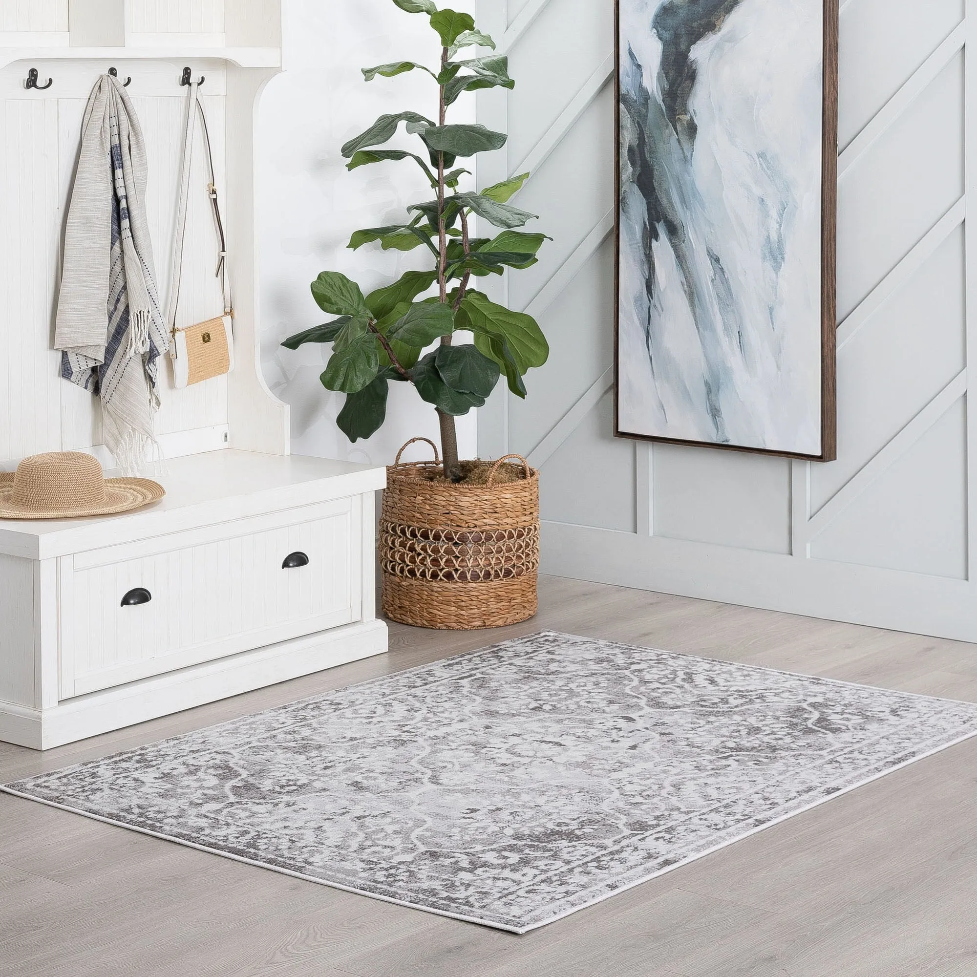 Linx Glam Border Indoor Area Rug