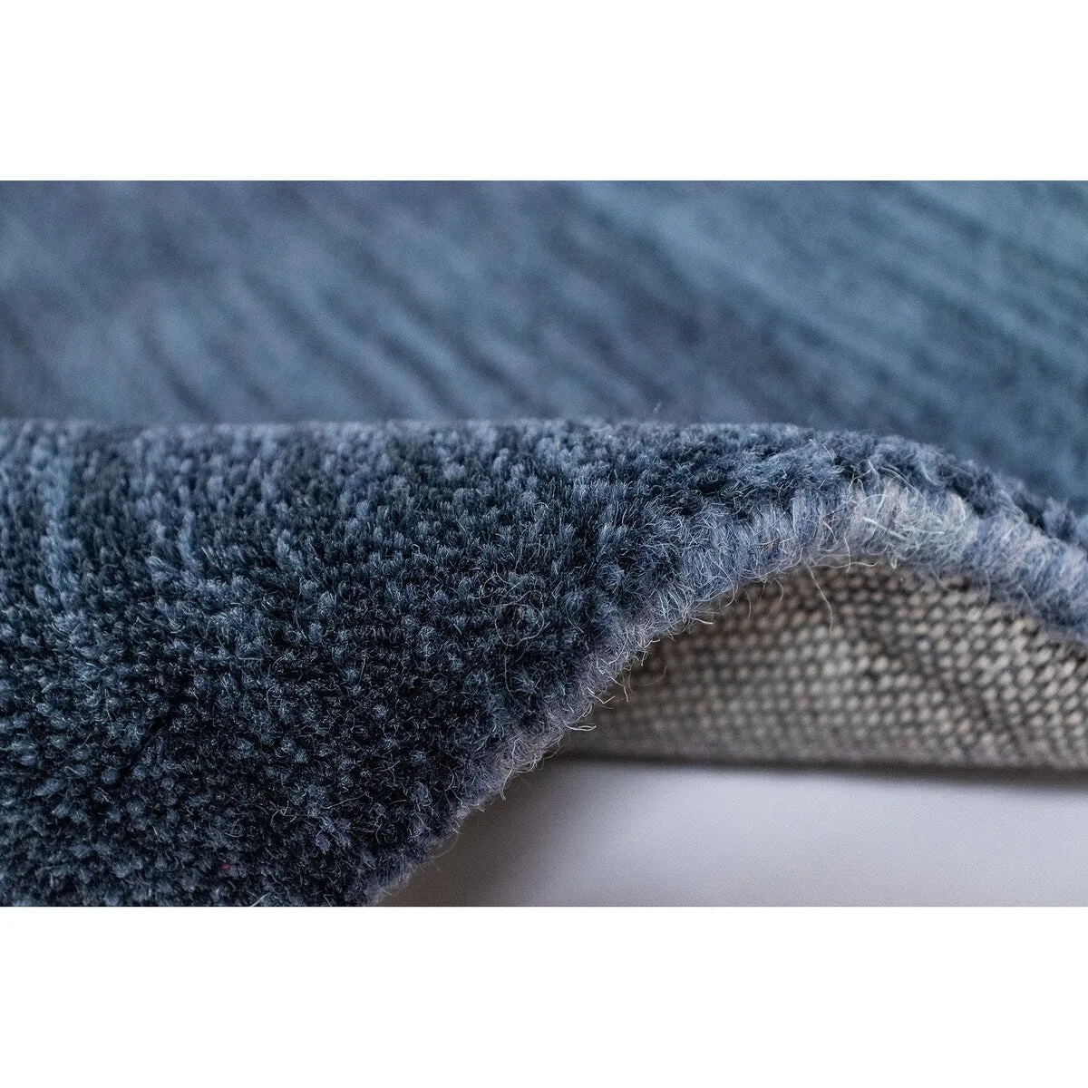 Liora Manne ARCA Ombre Wool Indoor Rug Denim