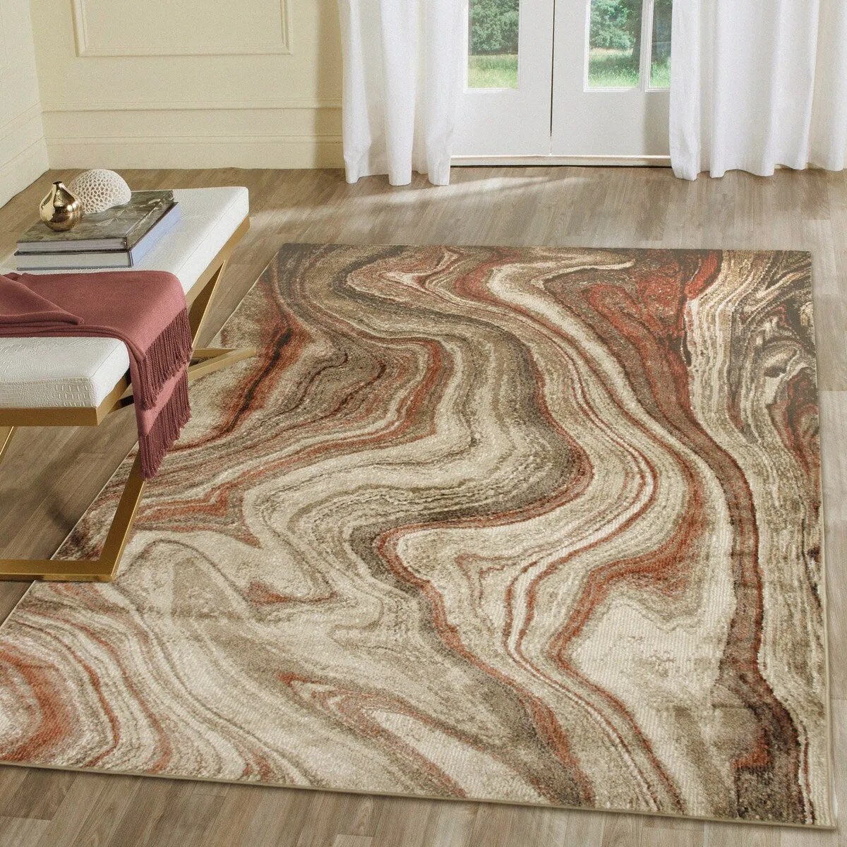 Liora Manne Ariana Marble Indoor Rug