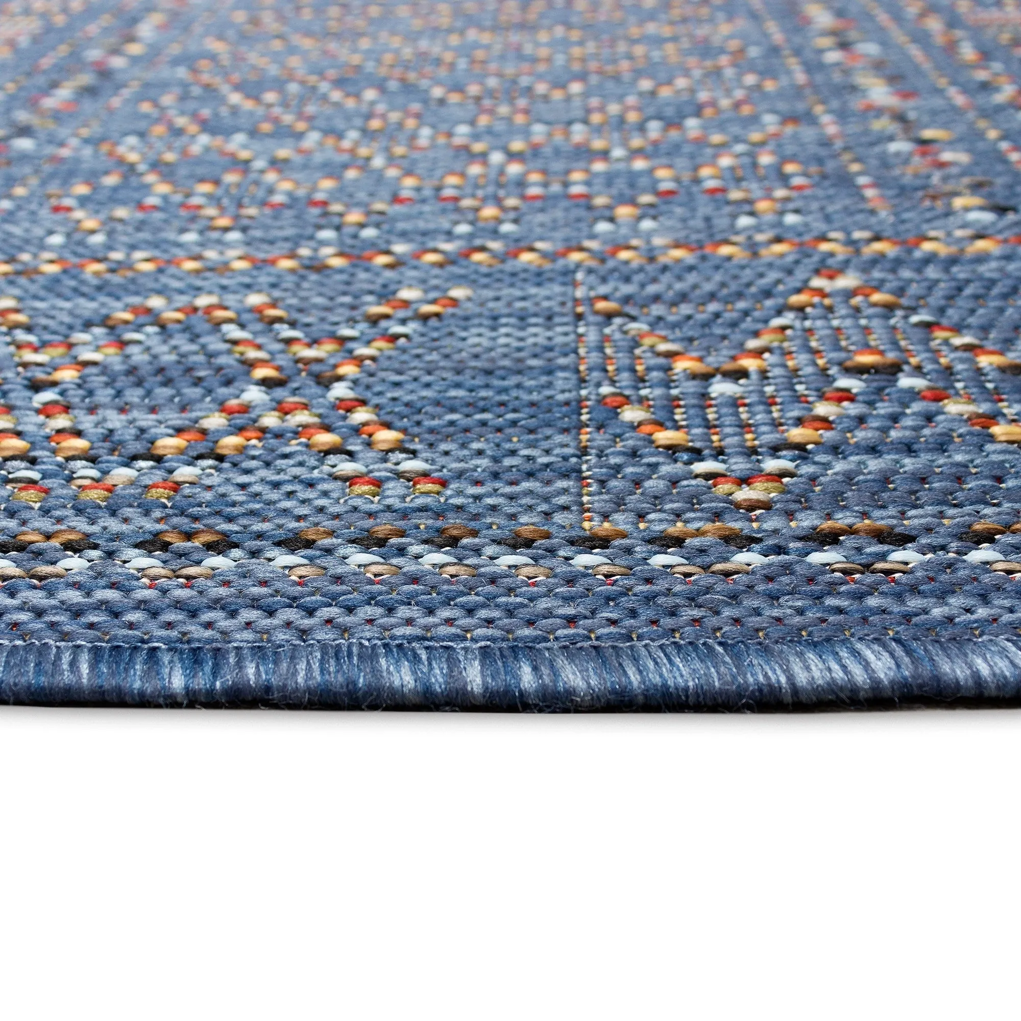 Liora Manne Avena Panel Stripe Indoor/Outdoor Rug