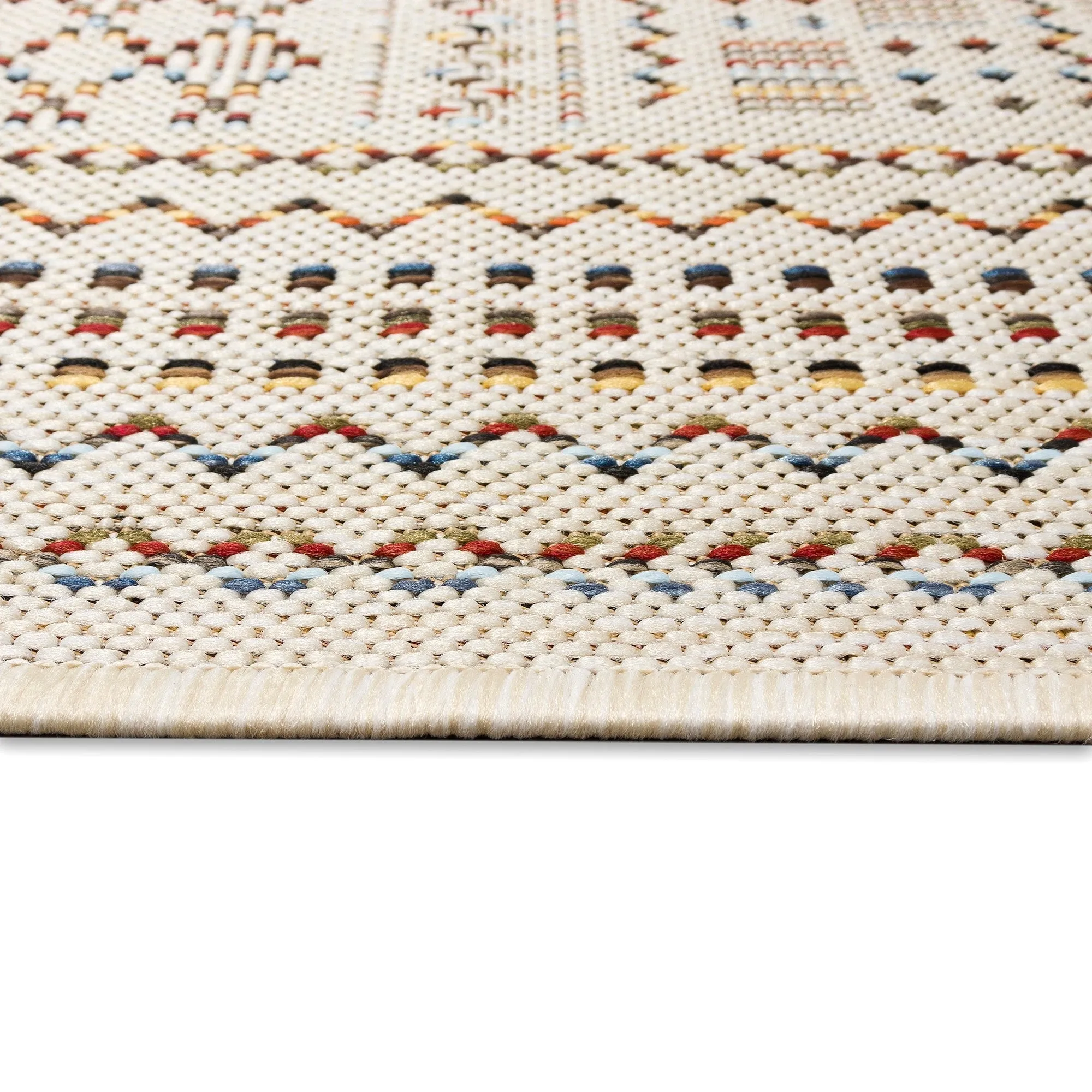 Liora Manne Avena Panel Stripe Indoor/Outdoor Rug