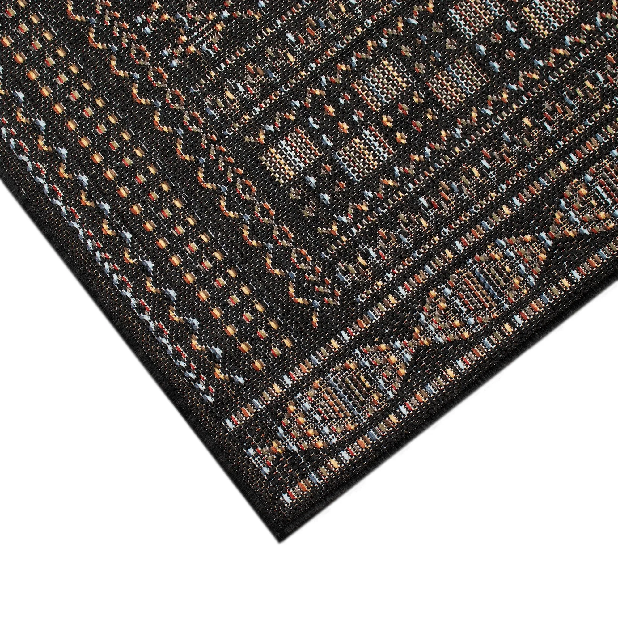 Liora Manne Avena Panel Stripe Indoor/Outdoor Rug