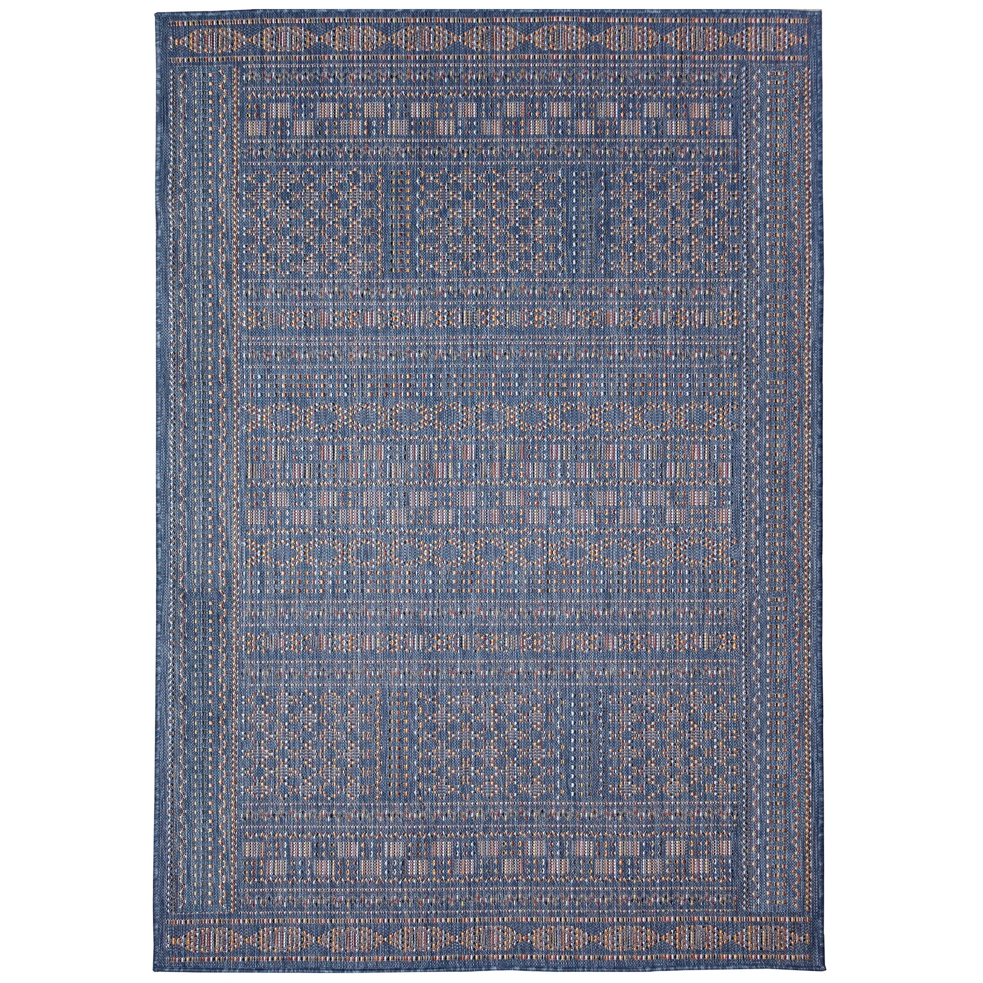 Liora Manne Avena Panel Stripe Indoor/Outdoor Rug