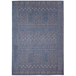 Liora Manne Avena Panel Stripe Indoor/Outdoor Rug