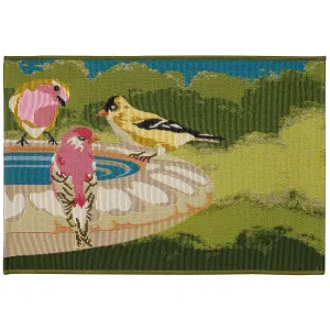Liora Manne Esencia Bathing Birdies Indoor/Outdoor Mat