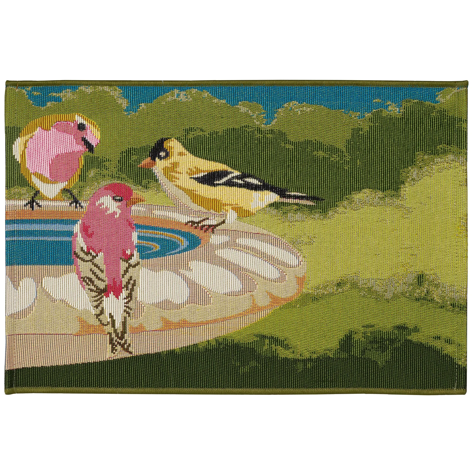Liora Manne Esencia Bathing Birdies Indoor/Outdoor Mat