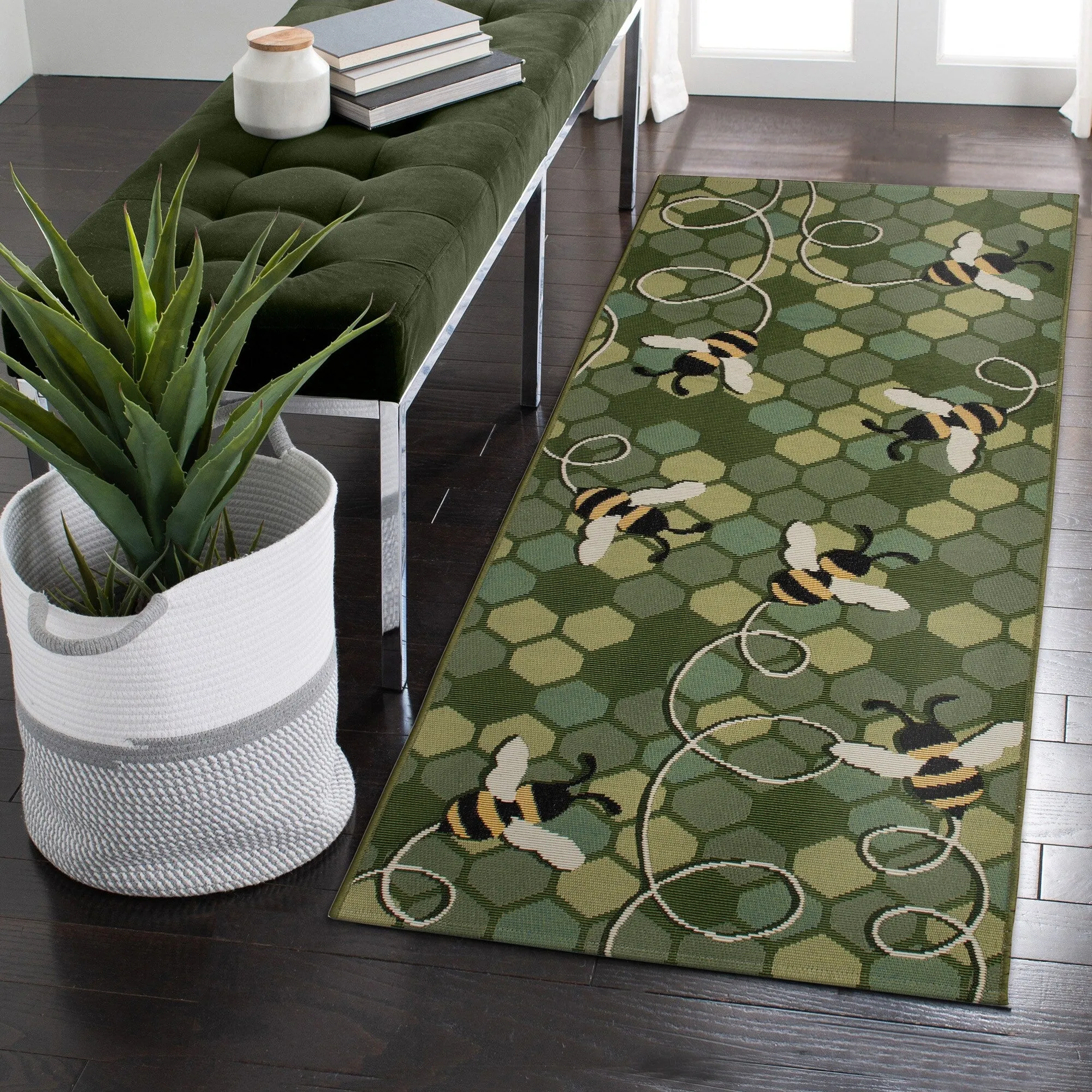 Liora Manne Esencia Bee Free Indoor/Outdoor Mat