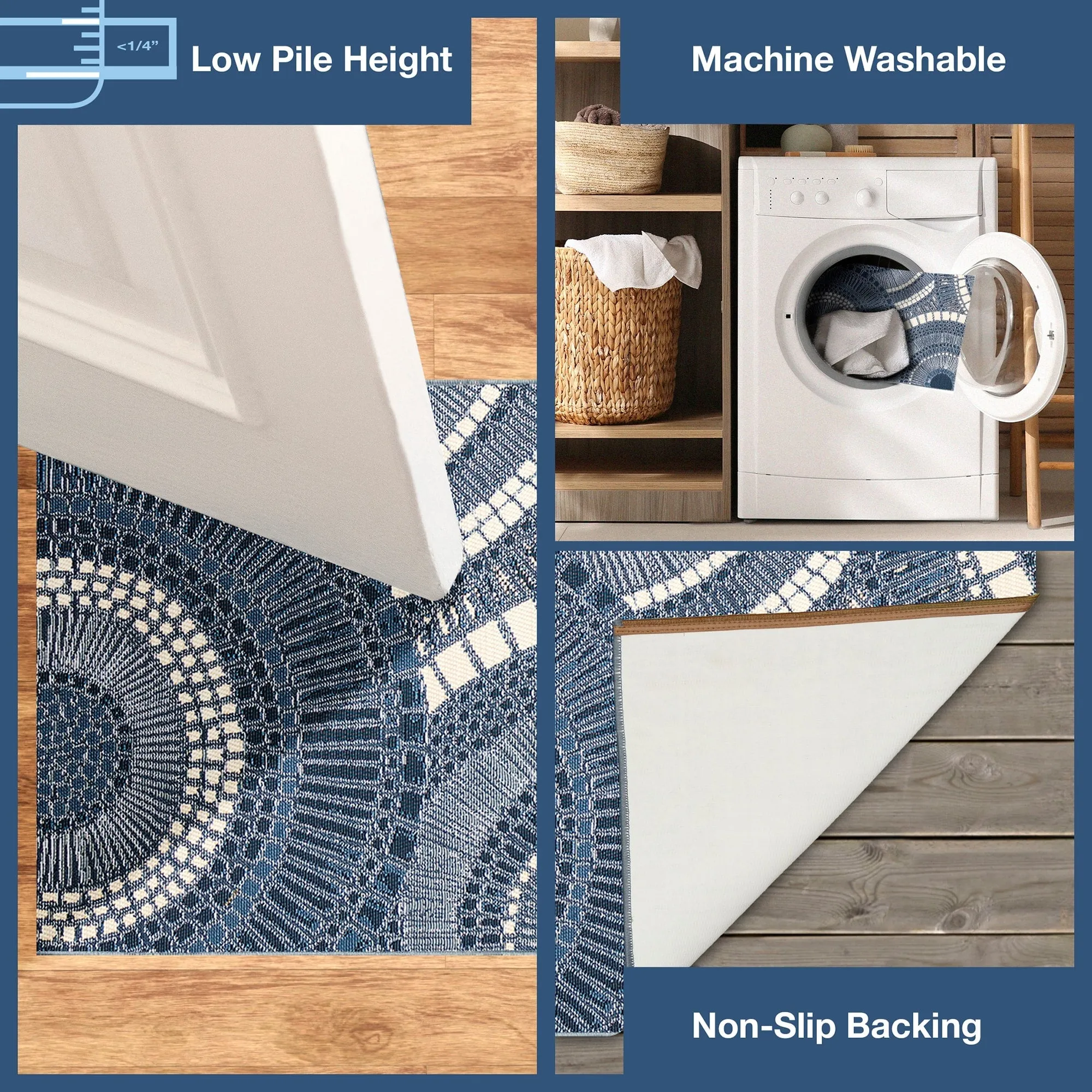 Liora Manne Esencia Circles Indoor/Outdoor Mat
