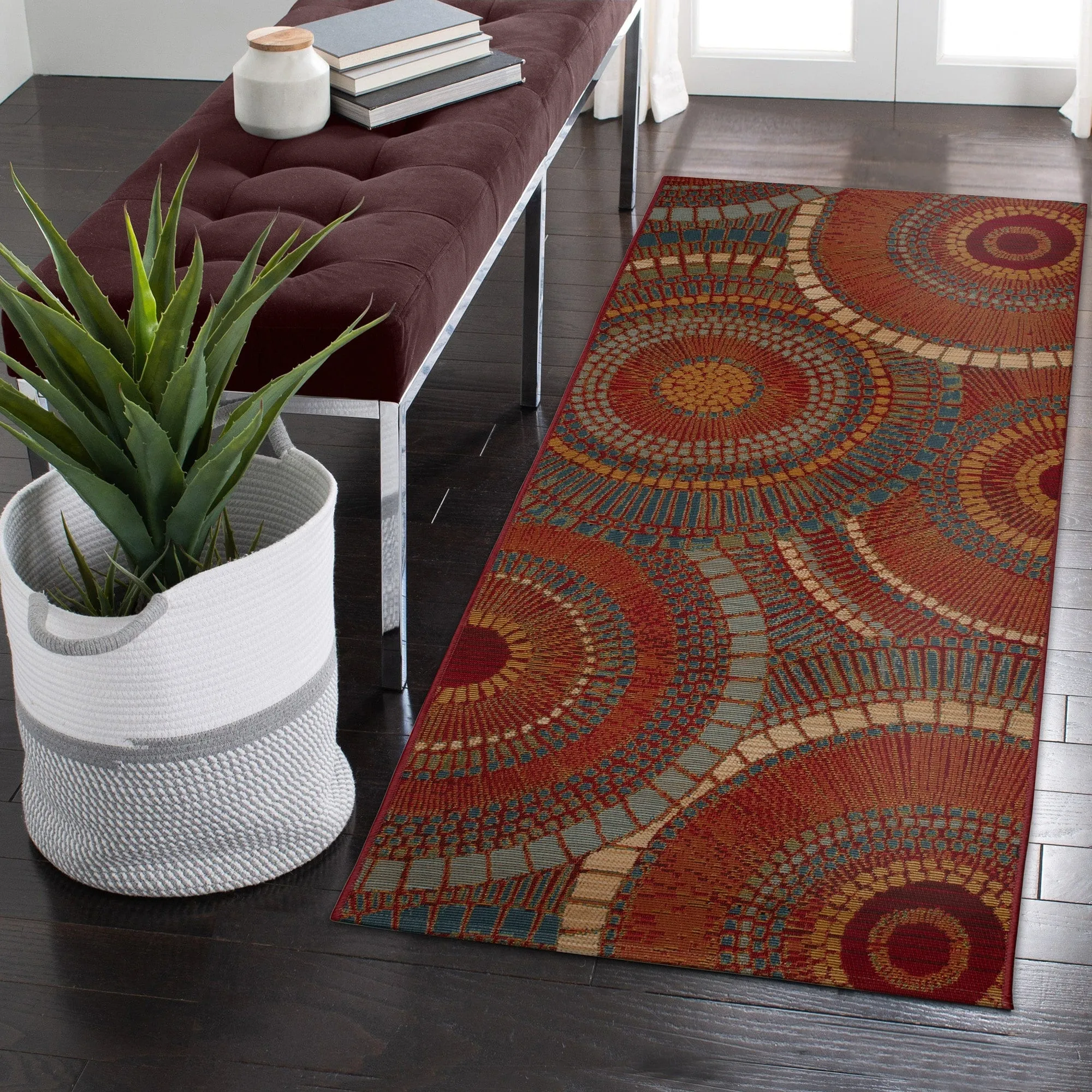 Liora Manne Esencia Circles Indoor/Outdoor Mat