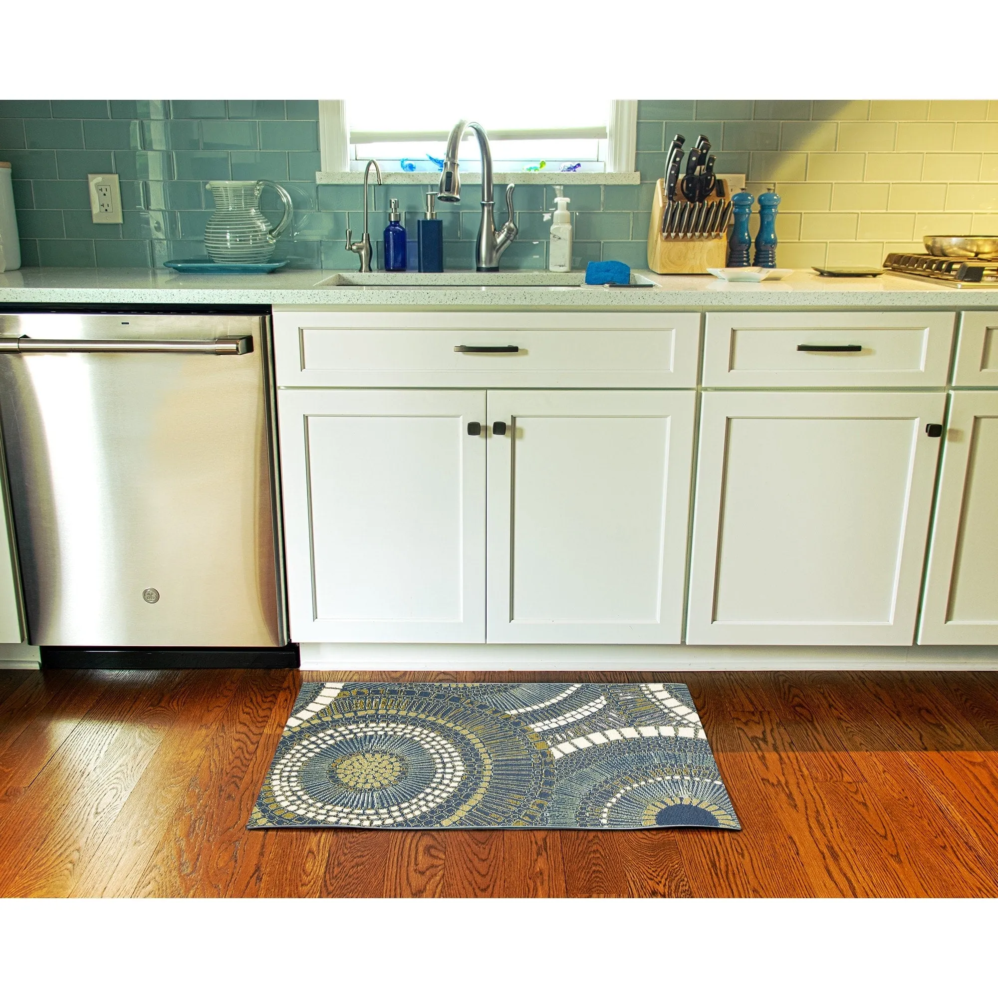 Liora Manne Esencia Circles Indoor/Outdoor Mat