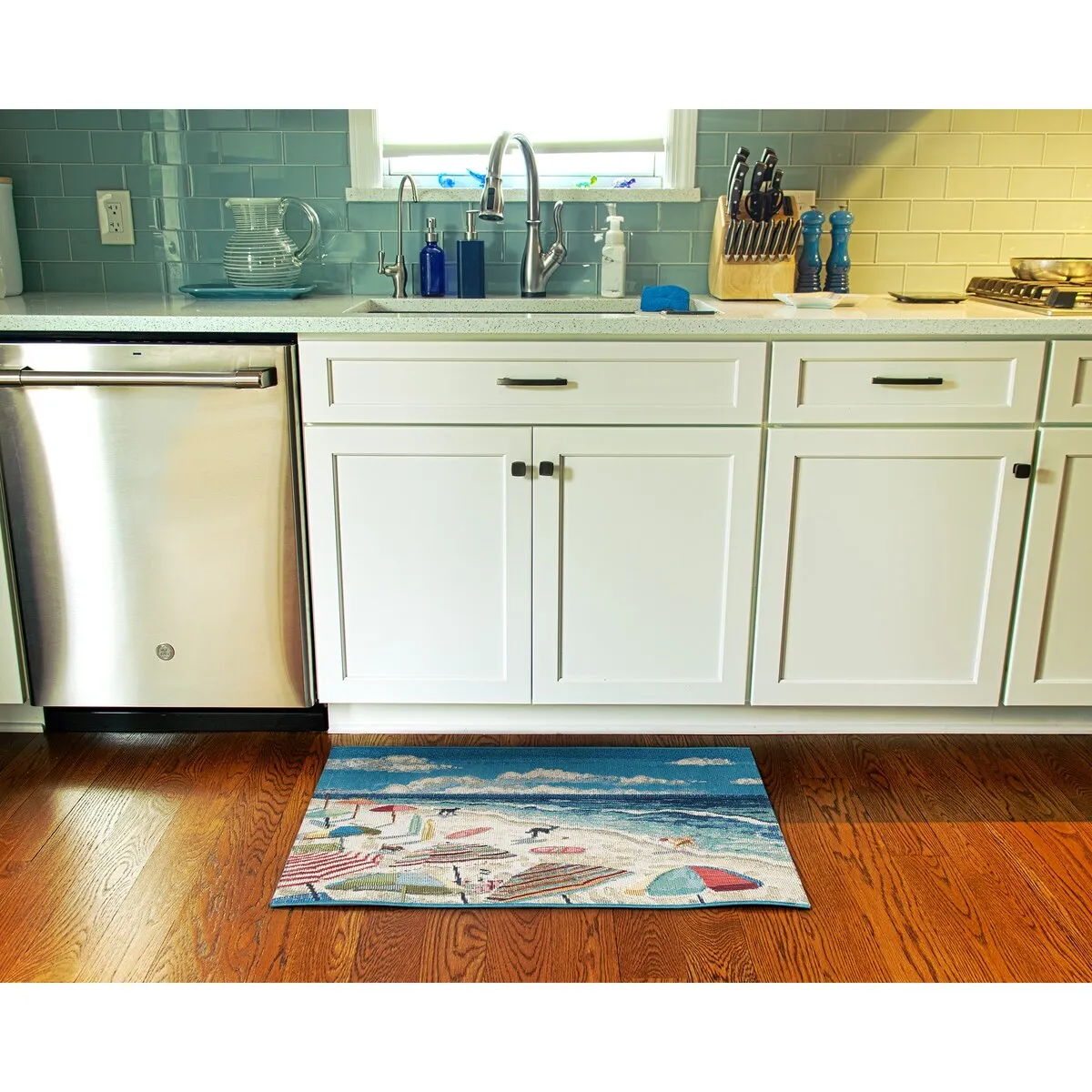Liora Manne Esencia Dog Beach Indoor/Outdoor Mat
