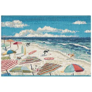 Liora Manne Esencia Dog Beach Indoor/Outdoor Mat