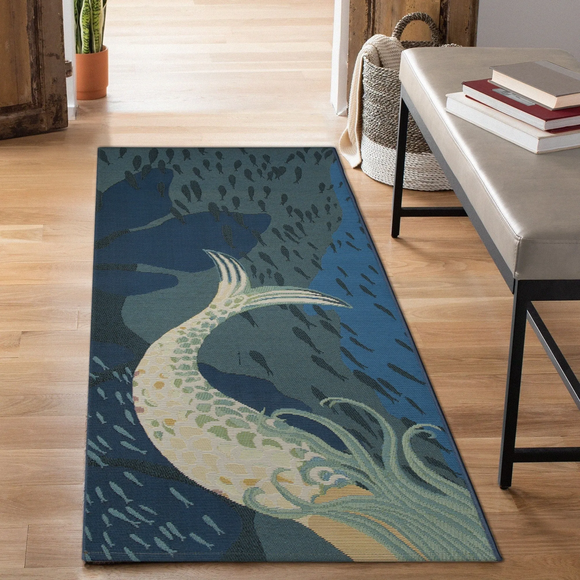Liora Manne Esencia Mermaids Are Real Indoor/Outdoor Mat