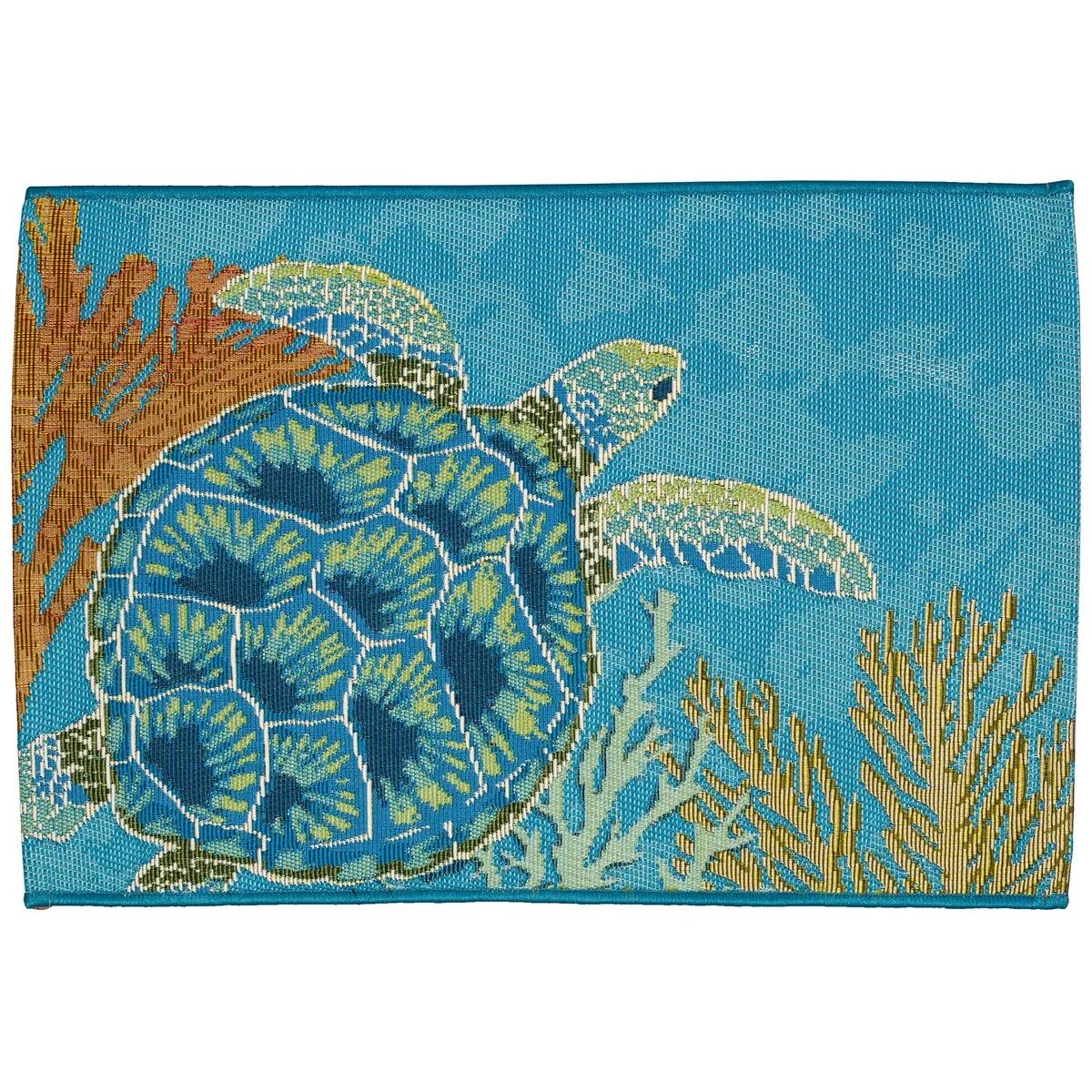 Liora Manne Esencia Seaturtle Garden Indoor/Outdoor Mat