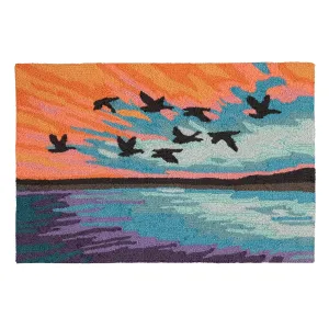 Liora Manne Frontporch Flock Indoor/Outdoor Rug
