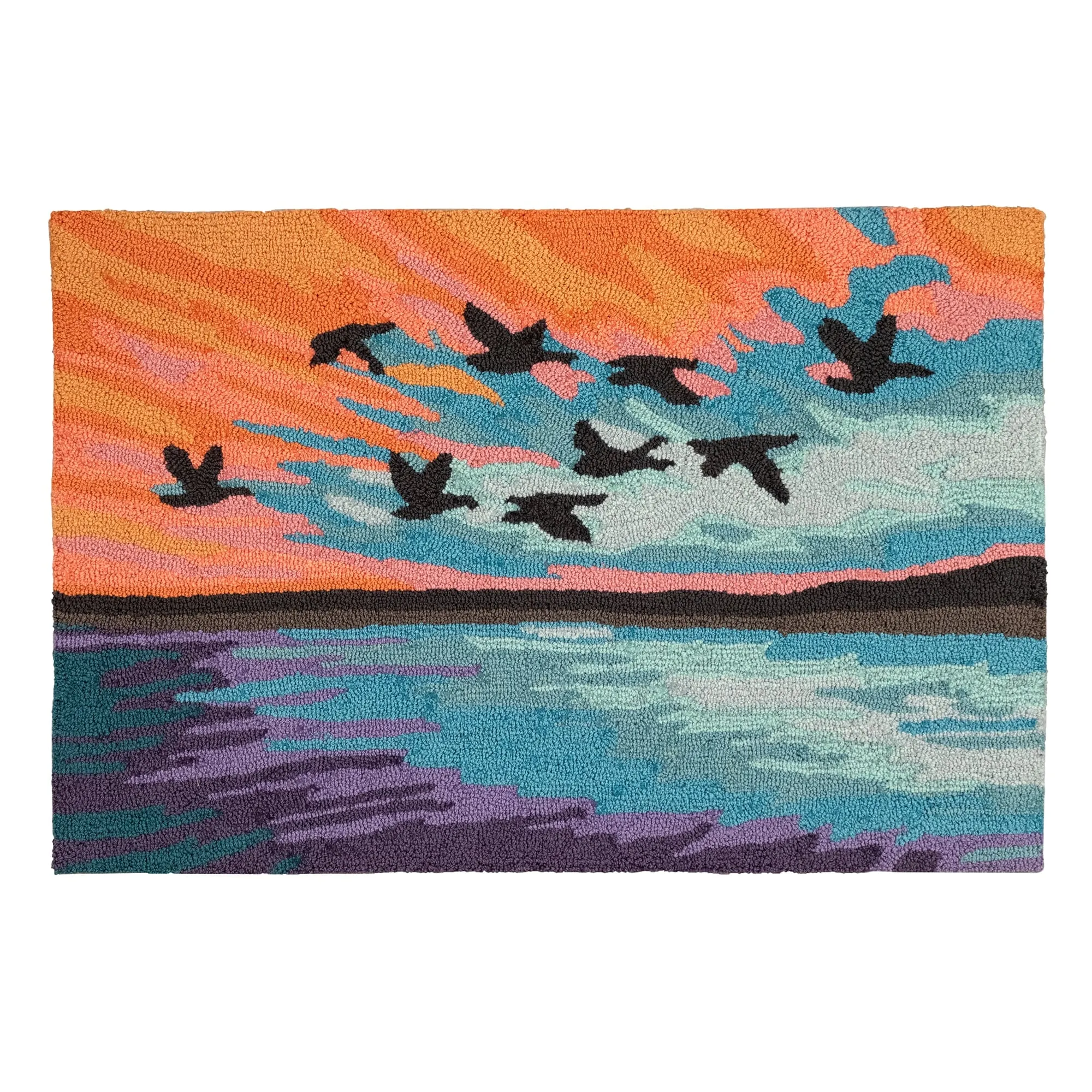 Liora Manne Frontporch Flock Indoor/Outdoor Rug