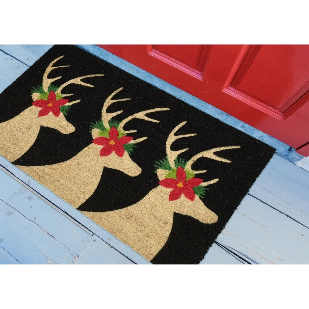 Liora Manne Holiday Antlers Rug (1'6 x 2'6) - 1'6 x 2'6