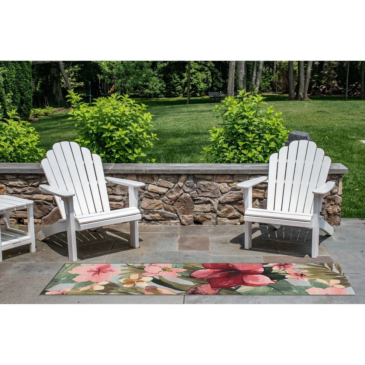 Liora Manne Marina Tropical Floral Indoor/Outdoor Rug