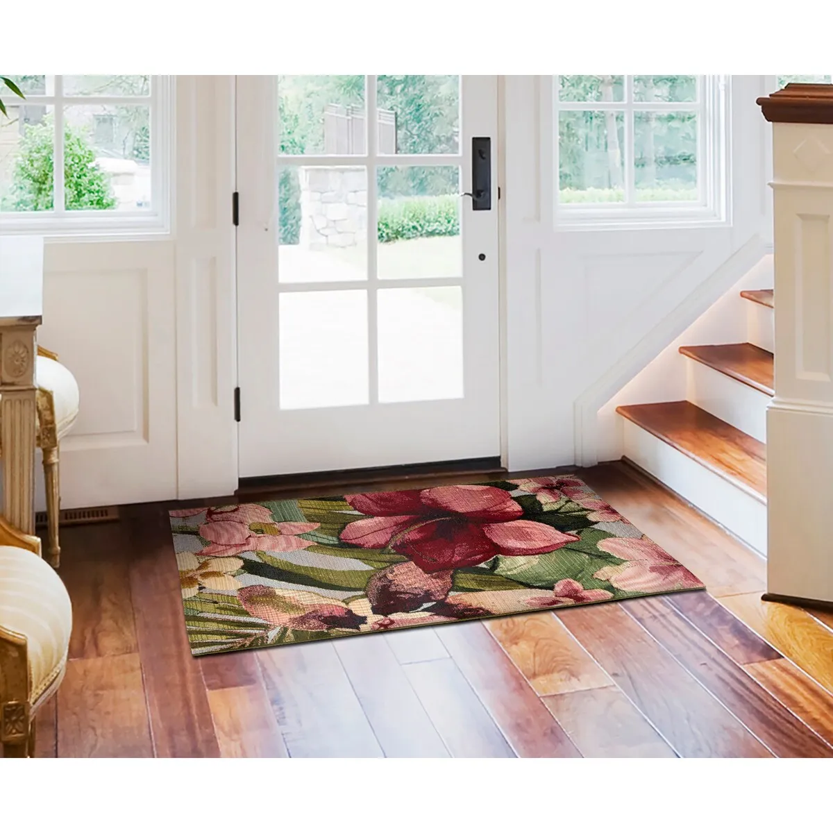 Liora Manne Marina Tropical Floral Indoor/Outdoor Rug