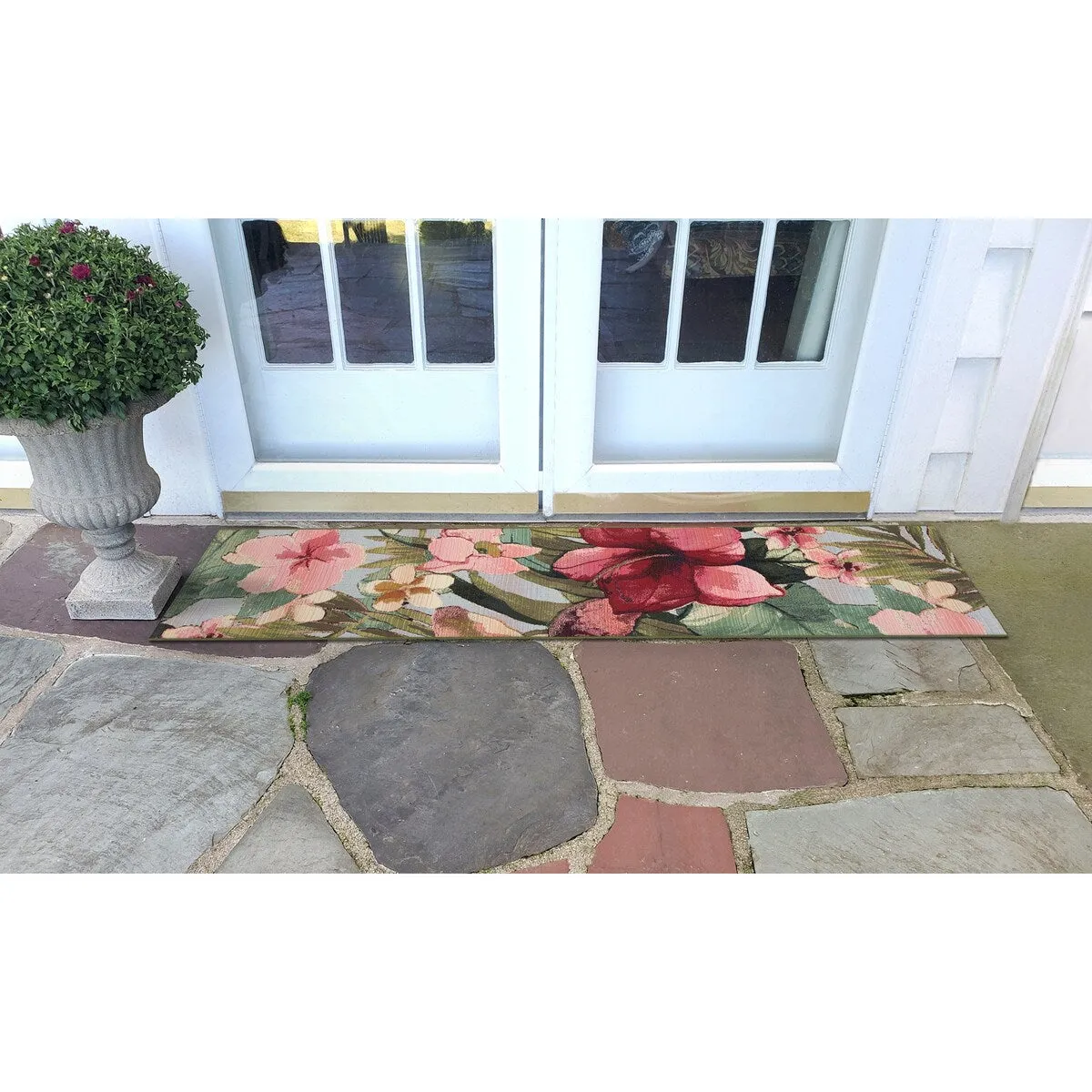 Liora Manne Marina Tropical Floral Indoor/Outdoor Rug