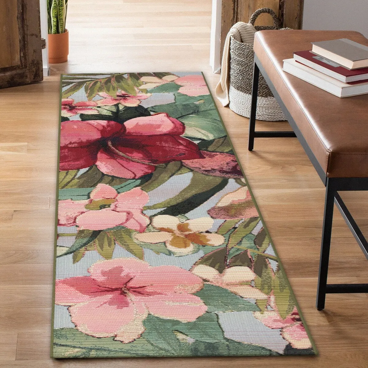 Liora Manne Marina Tropical Floral Indoor/Outdoor Rug