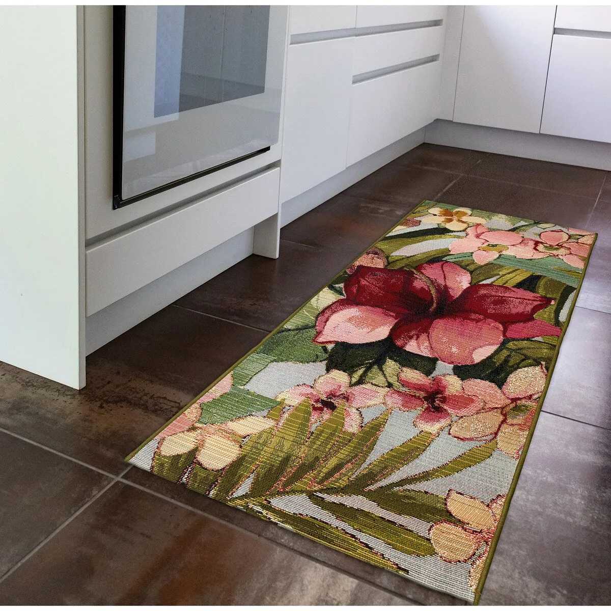 Liora Manne Marina Tropical Floral Indoor/Outdoor Rug